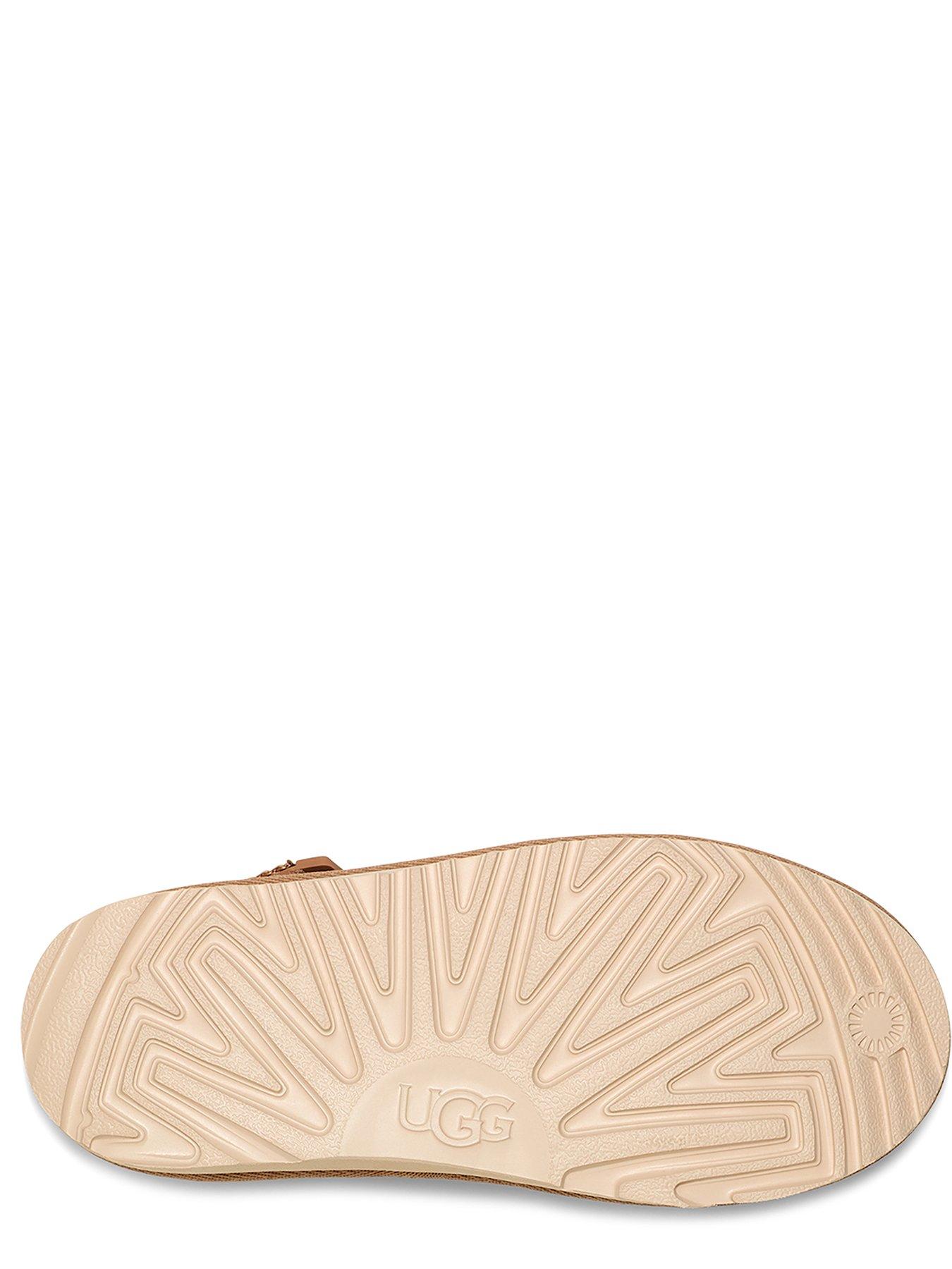 Image 4 of 4 of UGG Kids Goldenstar Clog Sandals - Beige