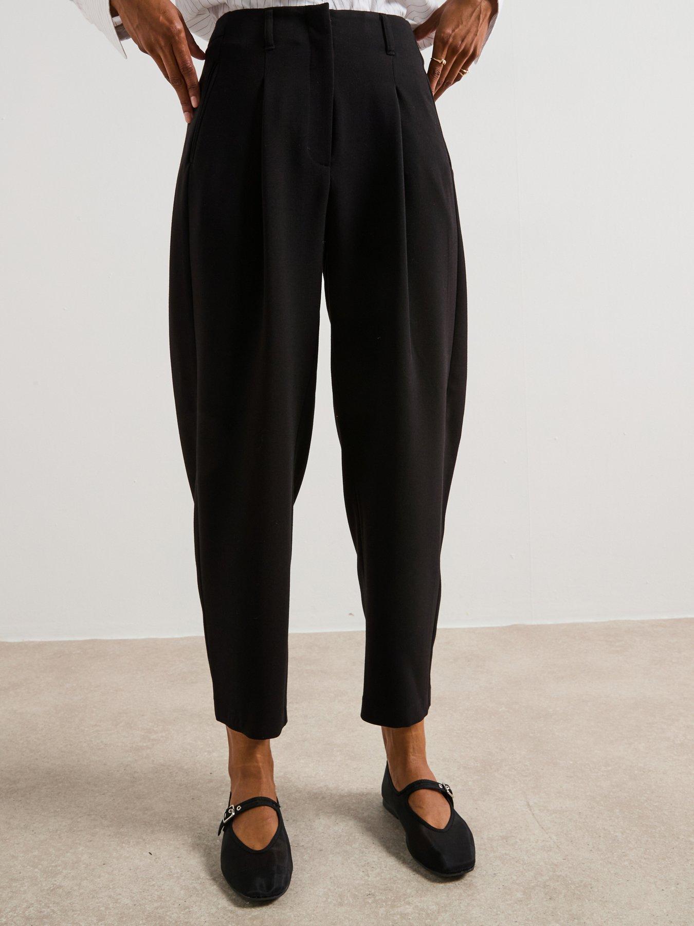 undefined Barrel Leg Trouser