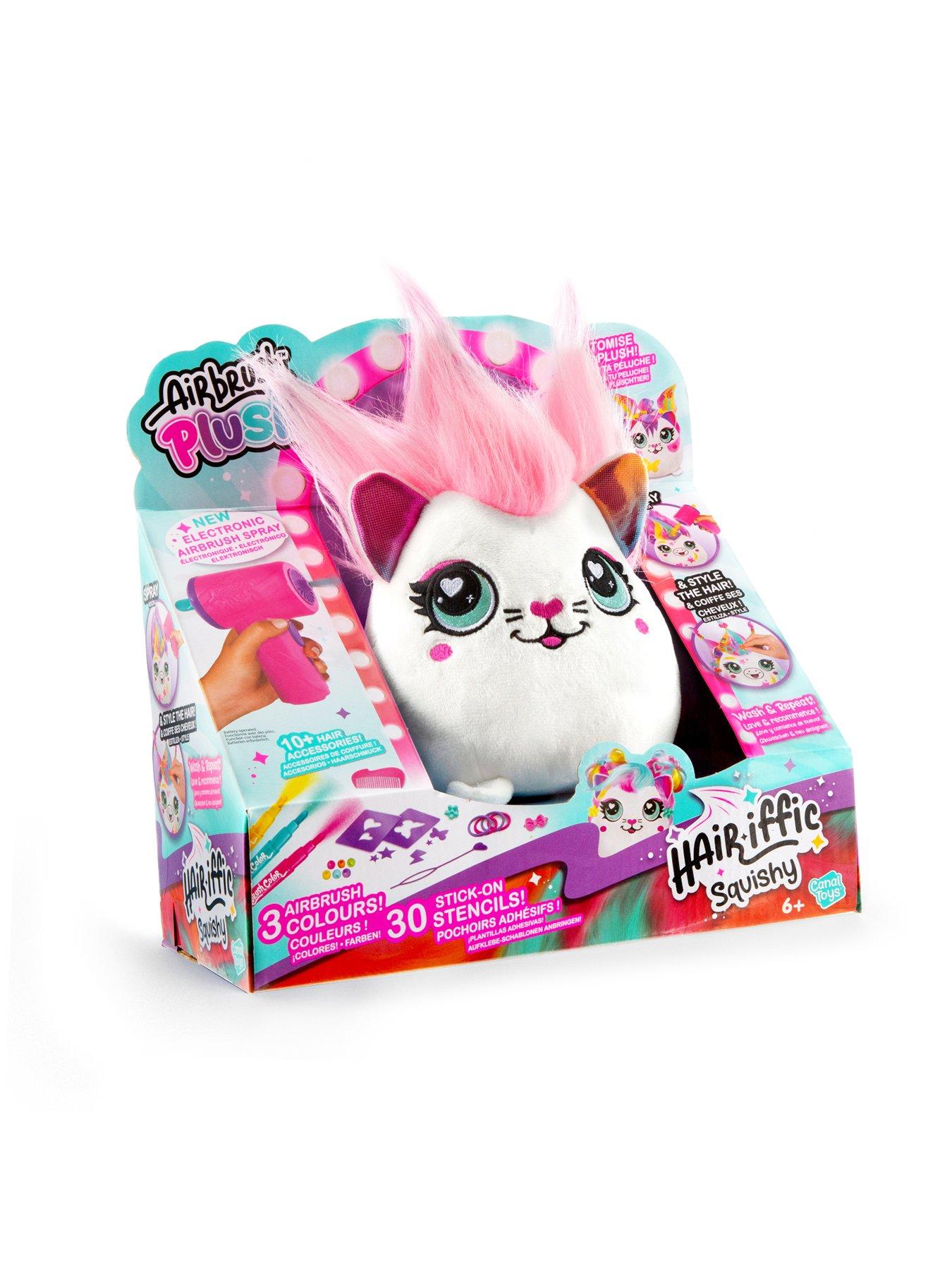 Image 2 of 7 of Airbrush Plush Hair'iffic Squish Pals
