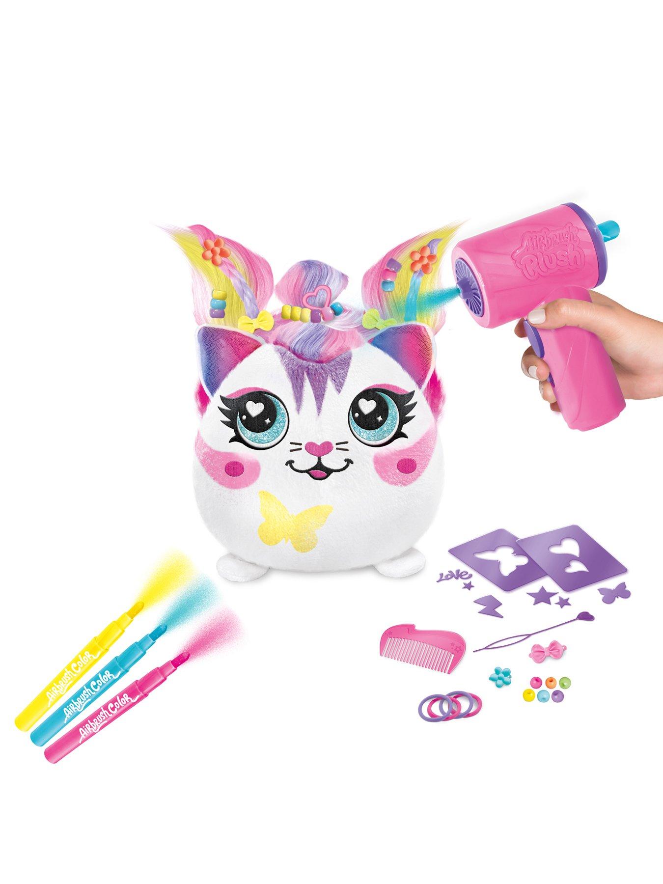 Image 5 of 7 of Airbrush Plush Hair'iffic Squish Pals