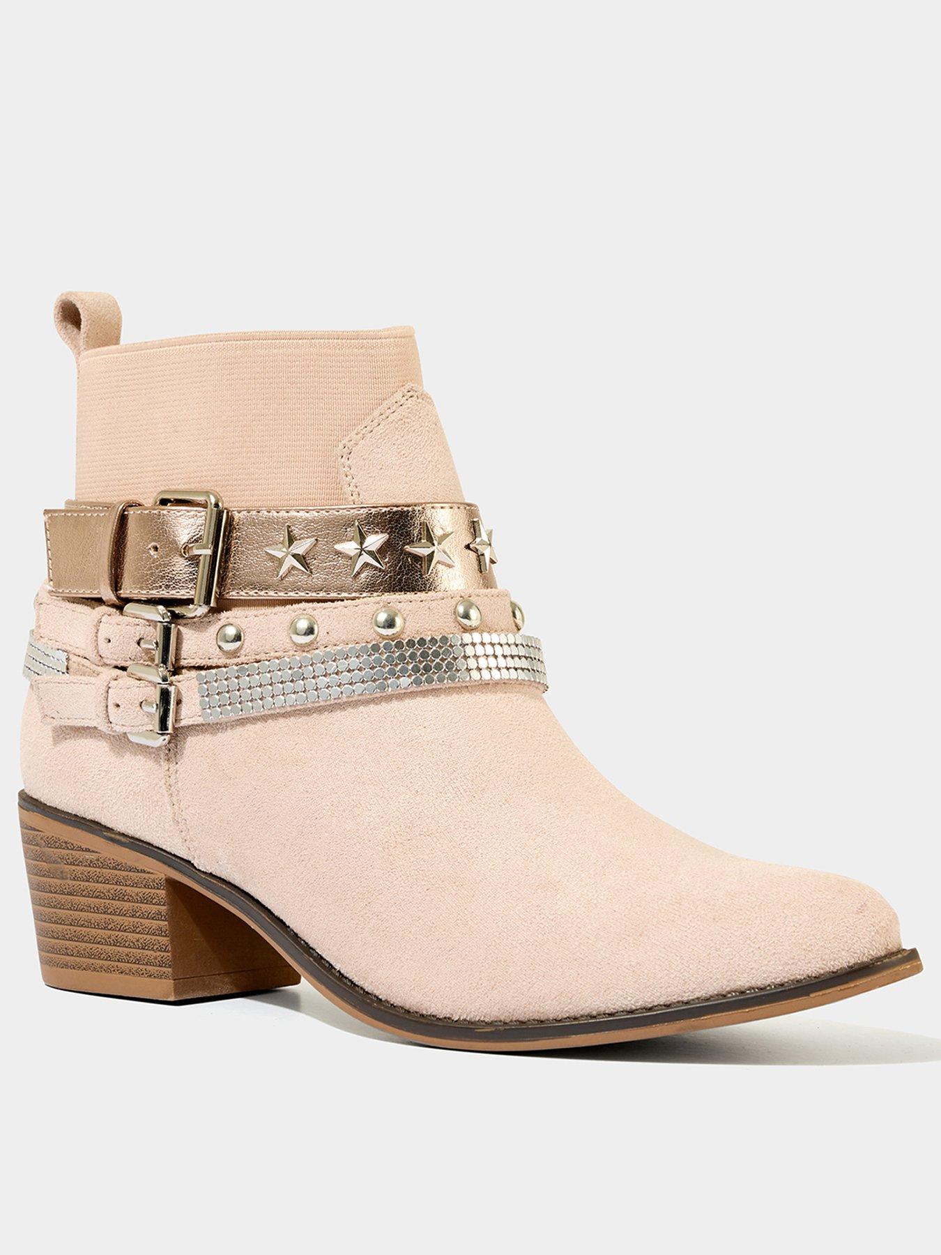 Image 3 of 5 of Joe Browns Nevada Ankle Boots - Stone