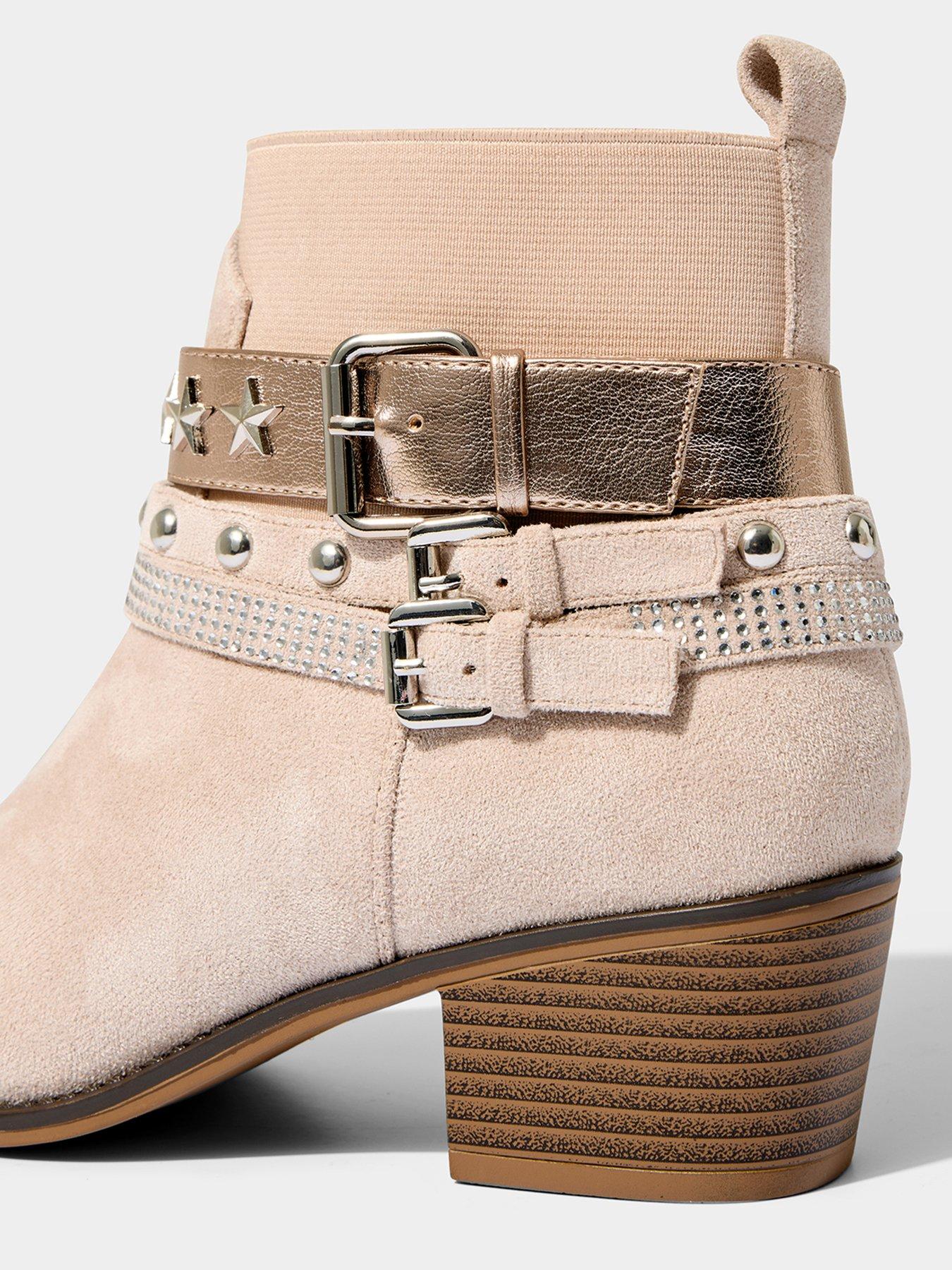 Image 4 of 5 of Joe Browns Nevada Ankle Boots - Stone