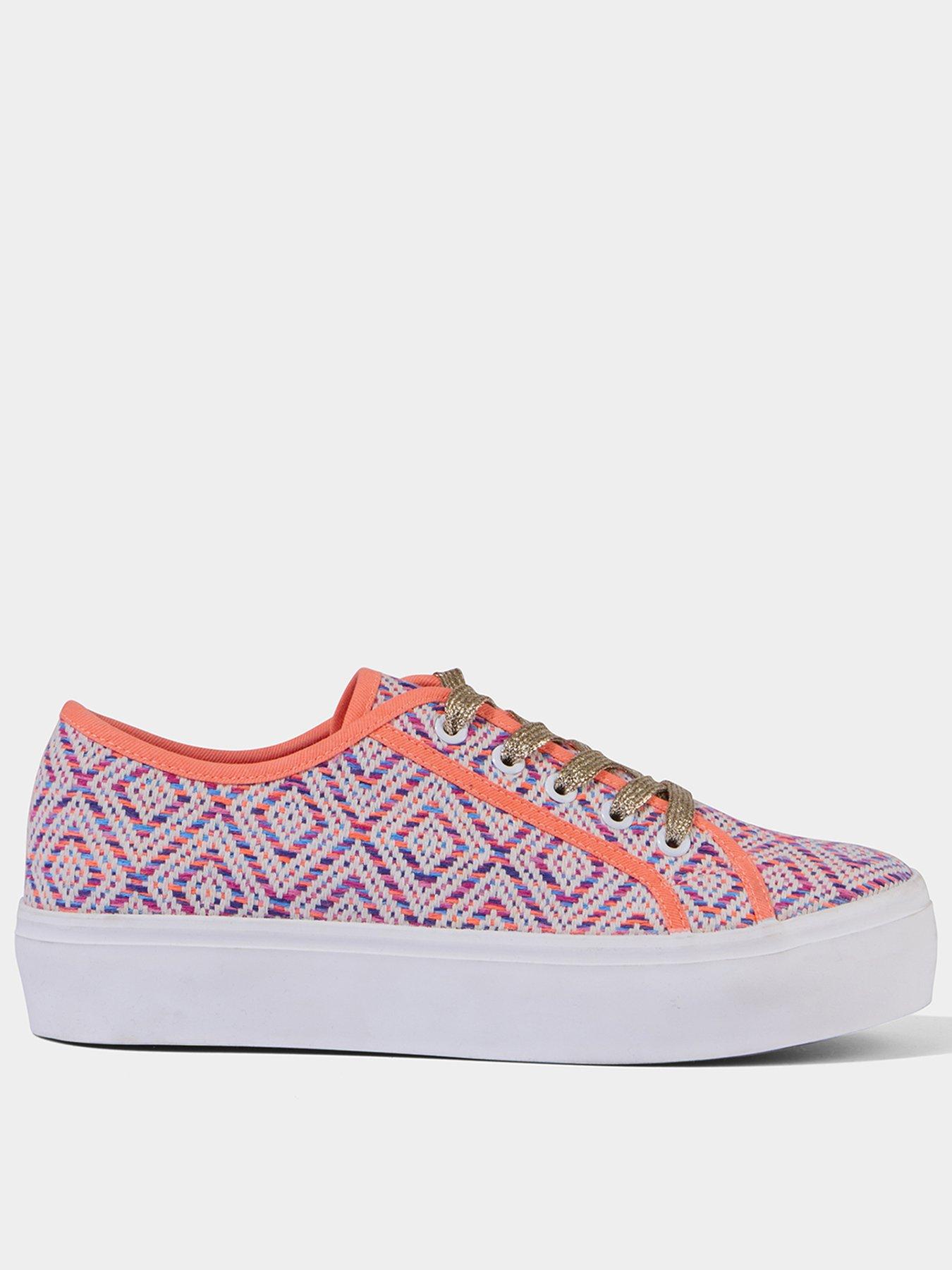 Joe Browns Bay Breeze Aztek Pumps - Pink Multi