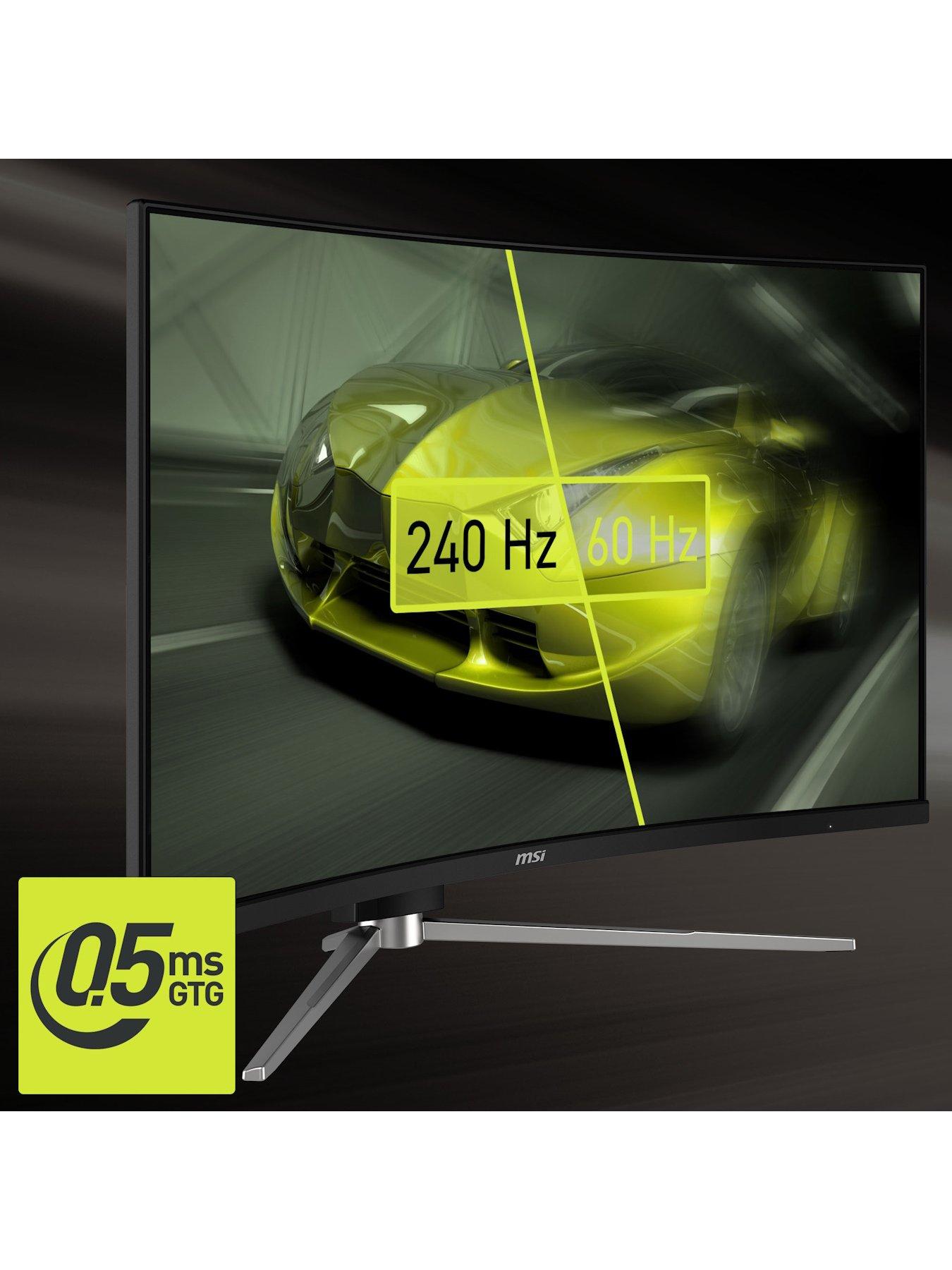 Image 4 of 7 of MSI MAG 325CQRXF E2 - 32in - WQHD - 240Hz - Curved Gaming Monitor - Black
