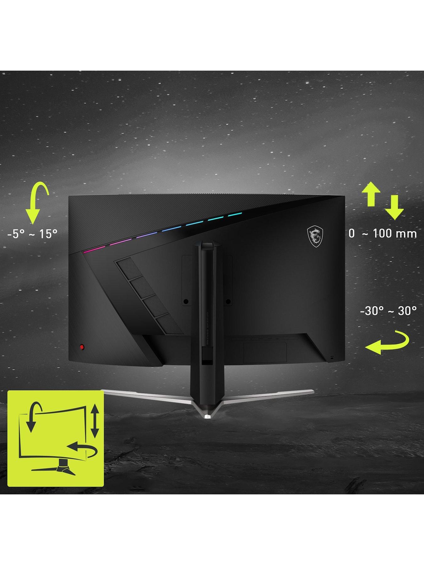 Image 6 of 7 of MSI MAG 325CQRXF E2 - 32in - WQHD - 240Hz - Curved Gaming Monitor - Black