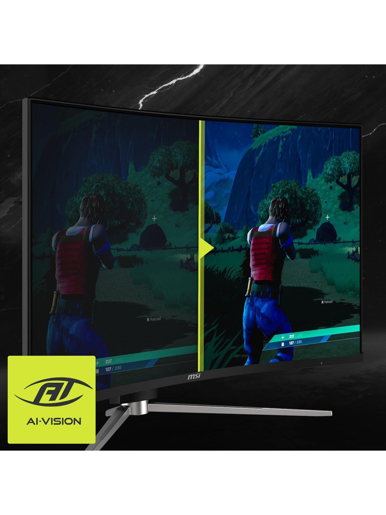 Image 7 of 7 of MSI MAG 325CQRXF E2 - 32in - WQHD - 240Hz - Curved Gaming Monitor - Black