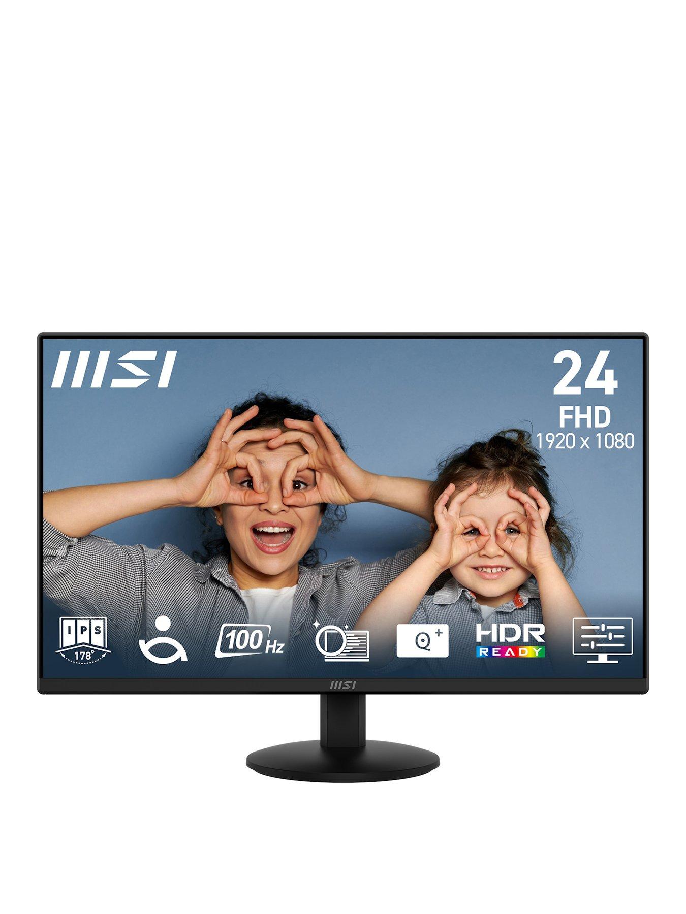 Image 1 of 6 of MSI PRO MP242L - 24in - FHD IPS - 100Hz - Flat Monitor - Black