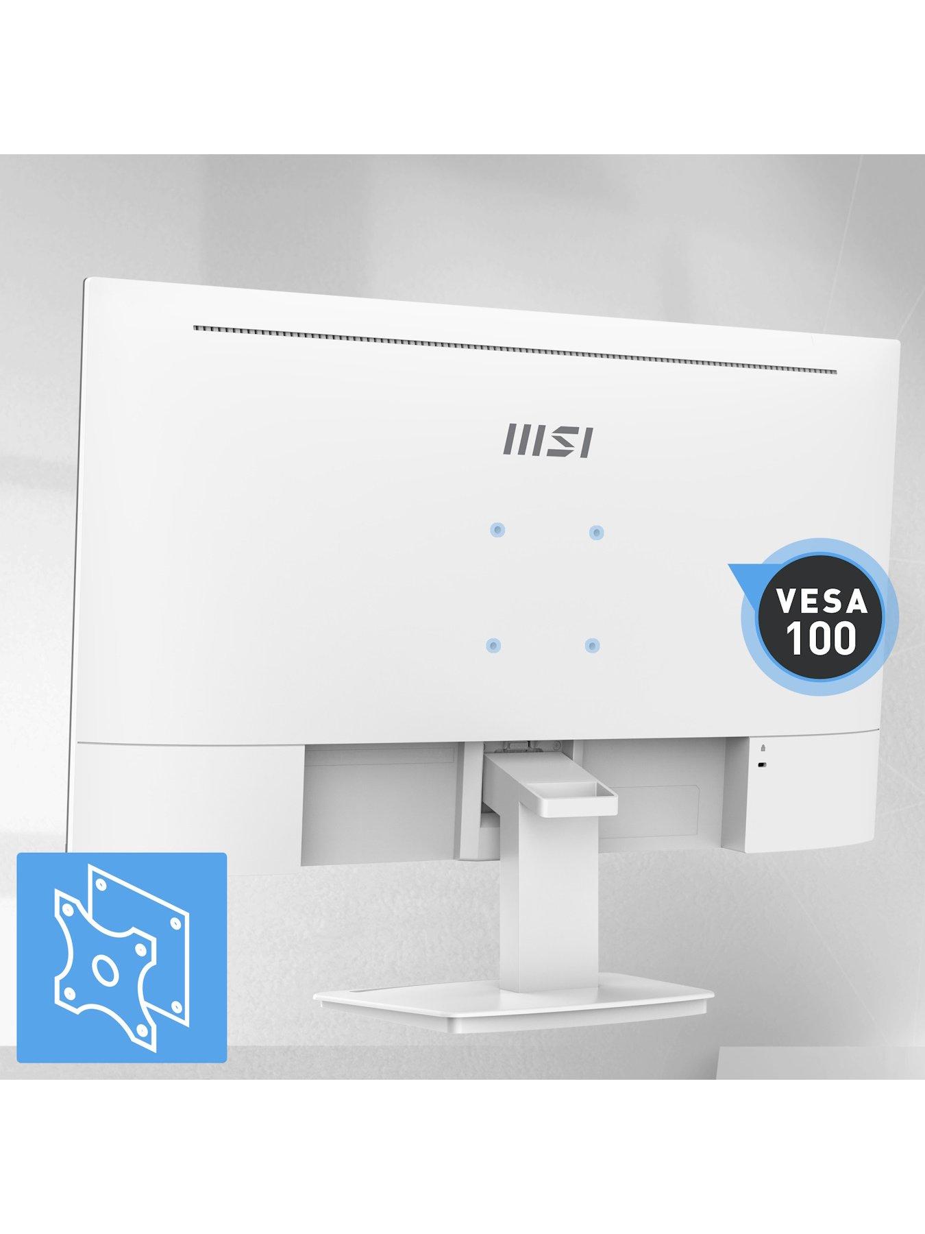 MSI PRO MP273QW E2 - 27in - WQHD - 100Hz - Flat Monitor - White | Very