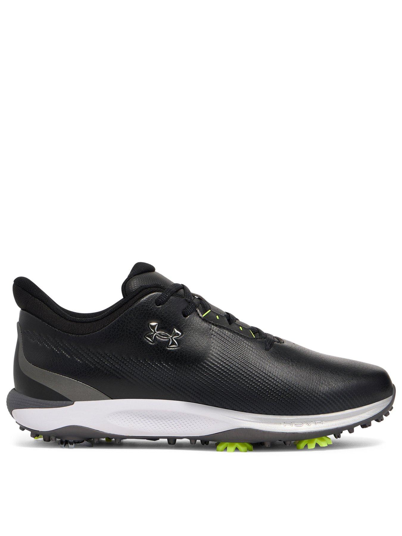 Image 1 of 4 of UNDER ARMOUR Mens Golf Drive Fade Trainers- Black