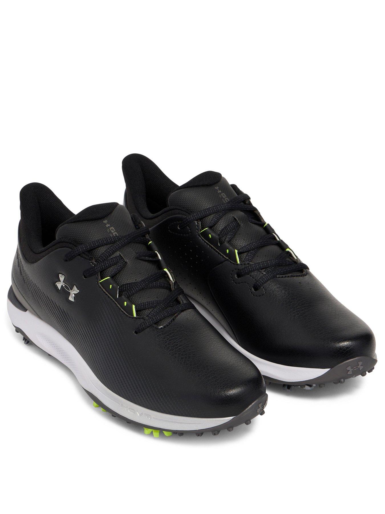 Image 2 of 4 of UNDER ARMOUR Mens Golf Drive Fade Trainers- Black