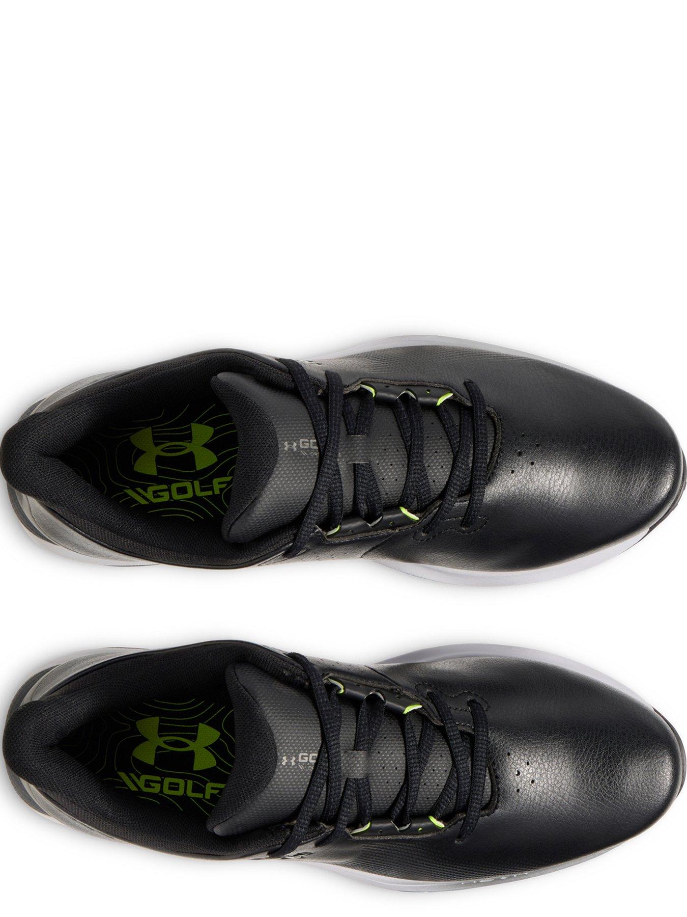 Image 3 of 4 of UNDER ARMOUR Mens Golf Drive Fade Trainers- Black