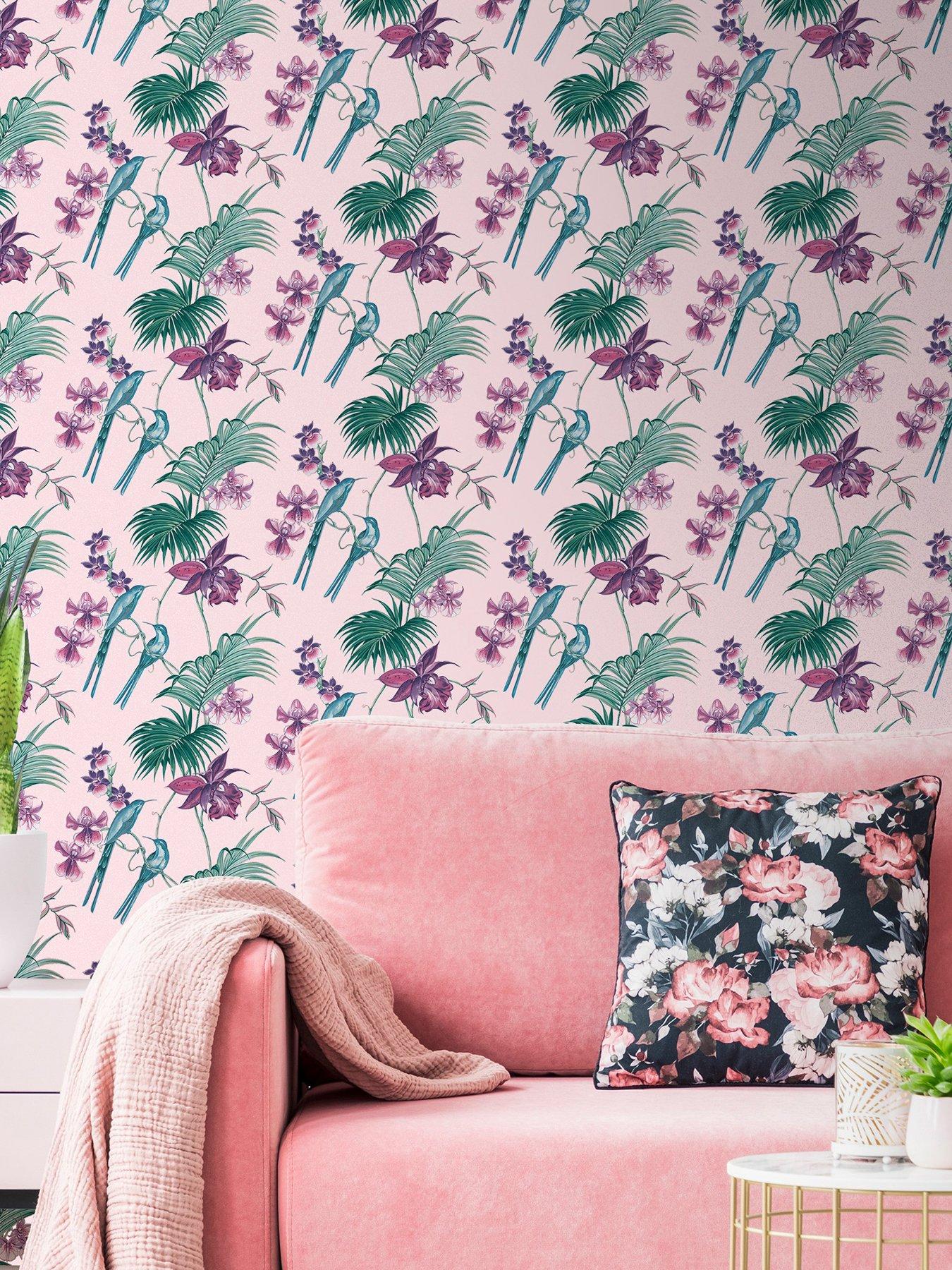 undefined Utopia Pink Wallpaper