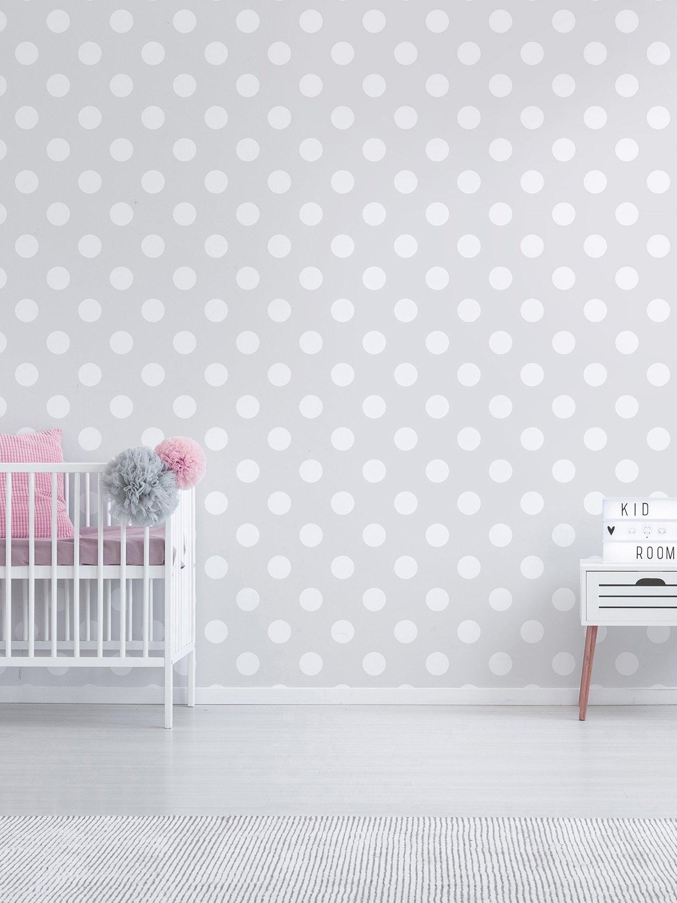 undefined Dotty - Grey Wallpaper