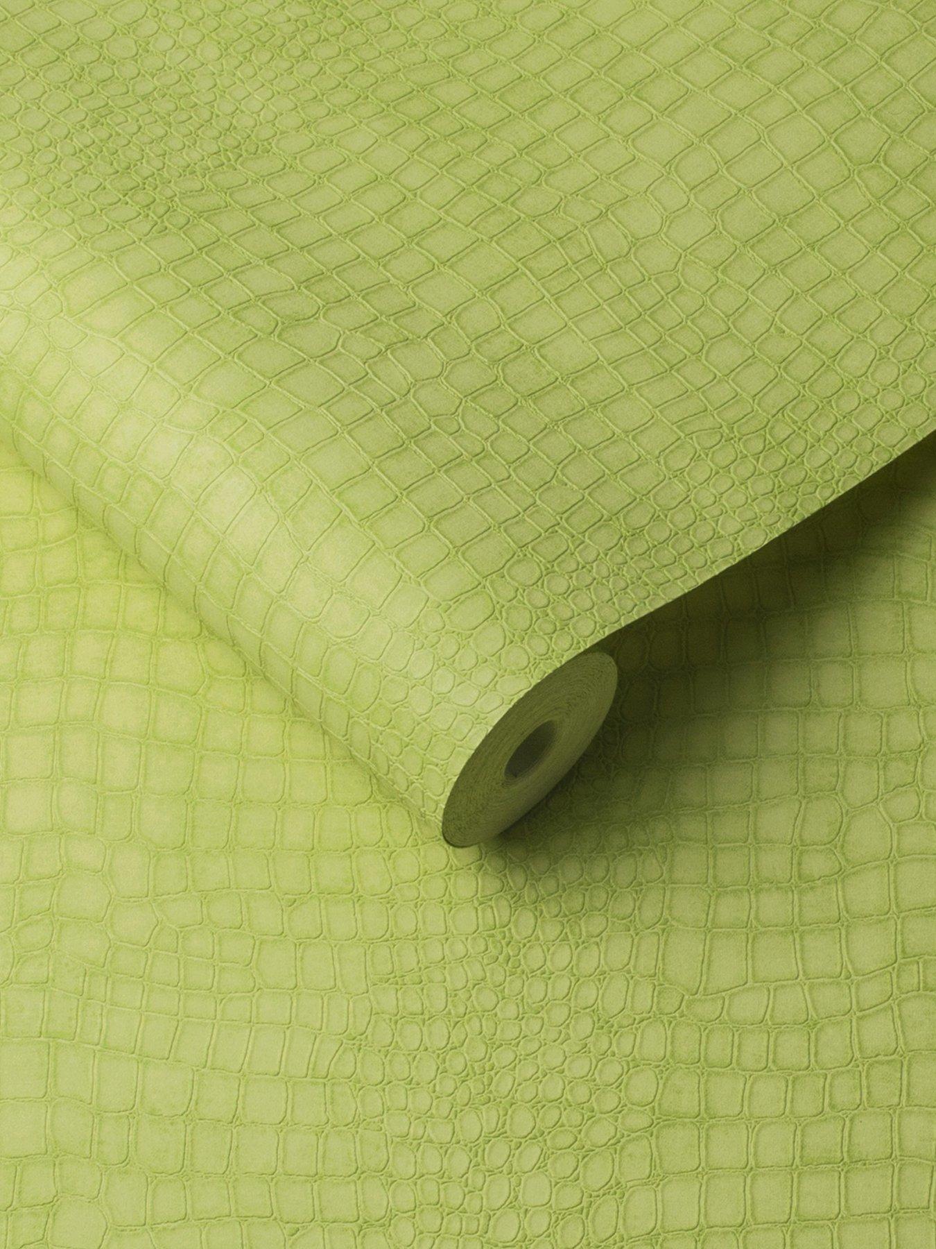Image 3 of 3 of Superfresco Easy Crocodile - Lime Wallpaper
