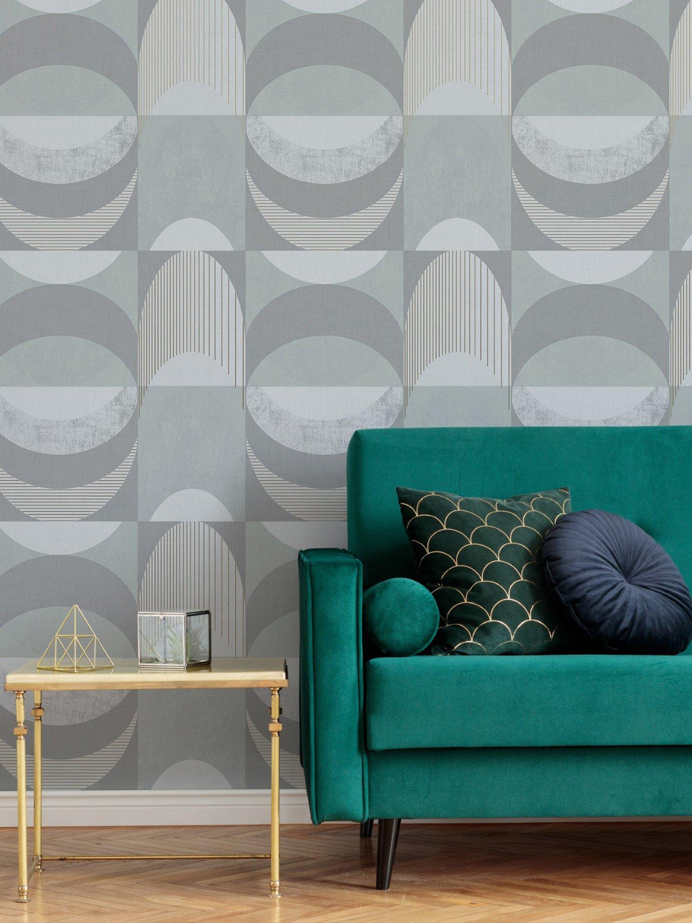 Sublime Seamless Geo - Mint Wallpaper