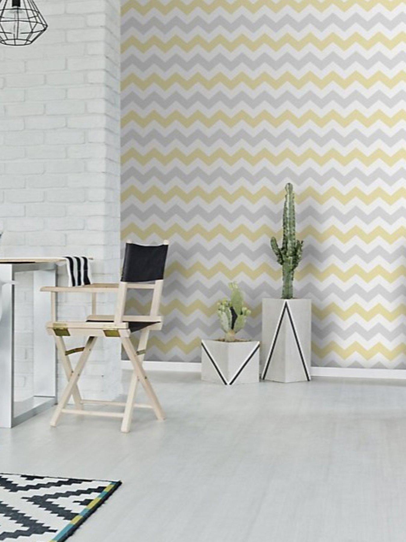 undefined Chevron - Yellow Wallpaper
