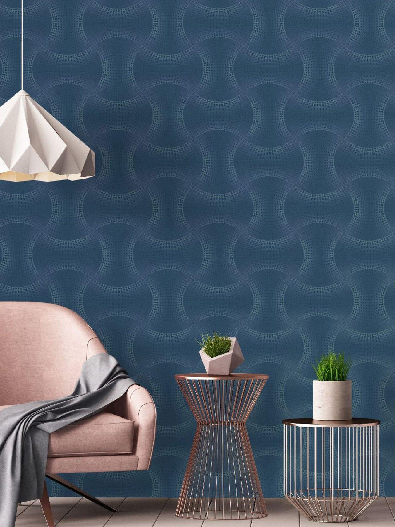 undefined Calipso - Bleu Wallpaper