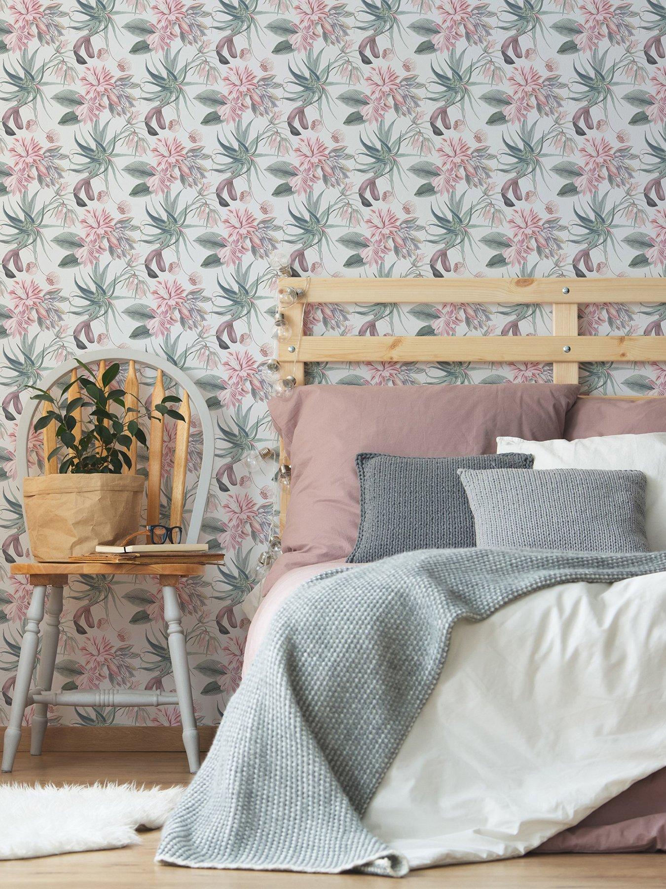 undefined Wisley - Pink Wallpaper