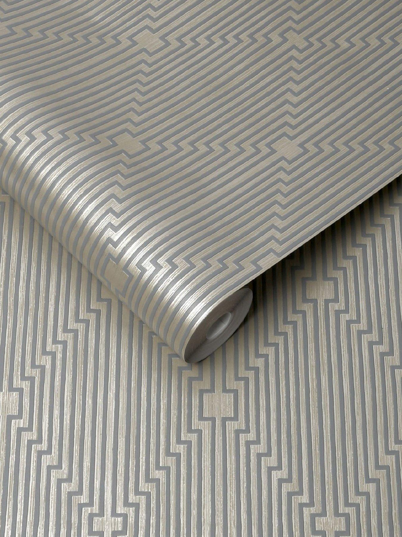 Image 3 of 3 of Sublime LArt - Silver Wallpaper