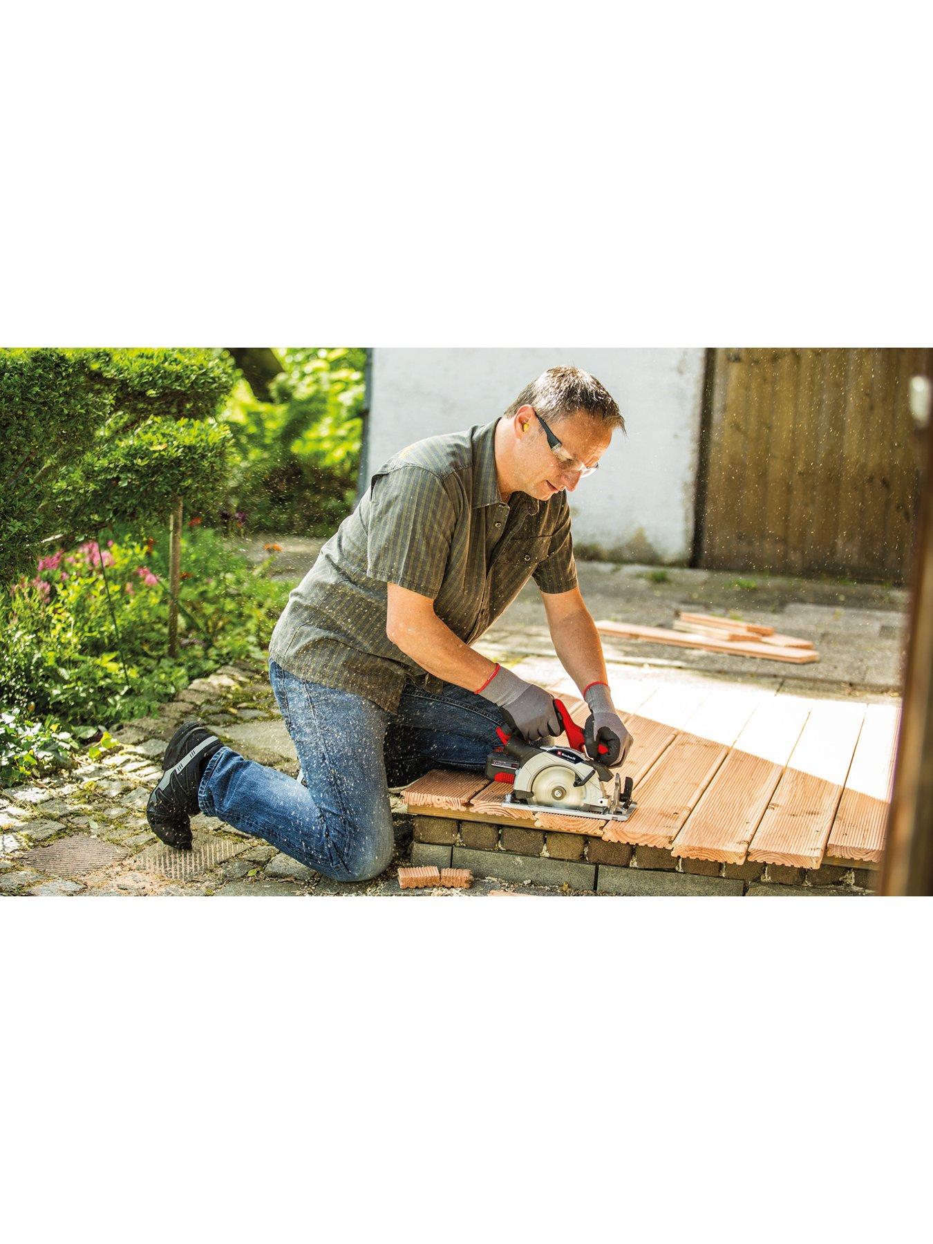 Image 3 of 7 of Einhell PXC 18V Cordless 165mm Circular Saw - TE-CS 18/165-1 Li Solo