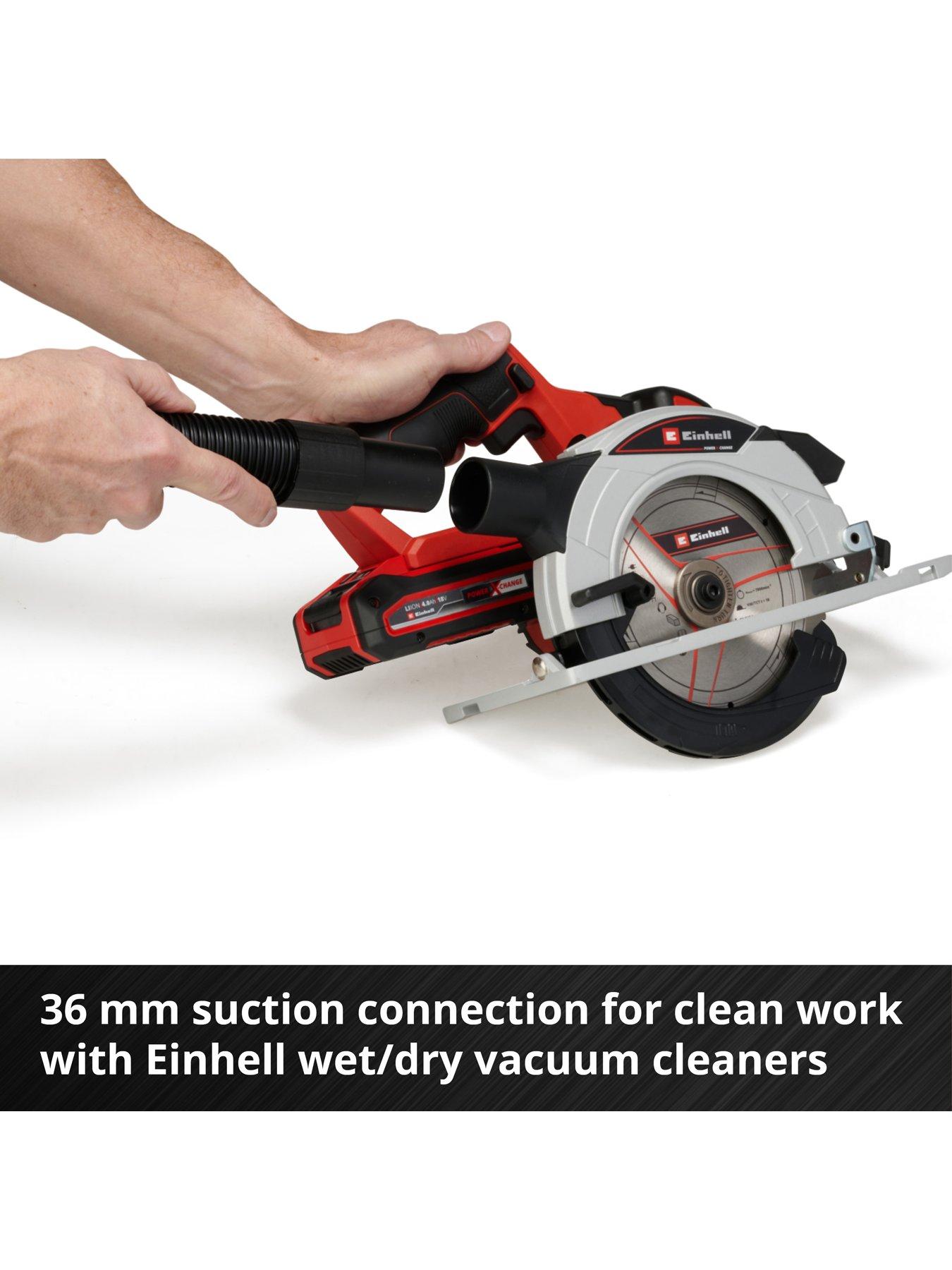 Image 4 of 7 of Einhell PXC 18V Cordless 165mm Circular Saw - TE-CS 18/165-1 Li Solo