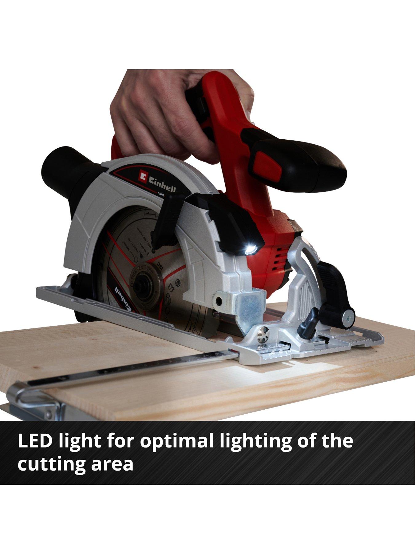 Image 5 of 7 of Einhell PXC 18V Cordless 165mm Circular Saw - TE-CS 18/165-1 Li Solo