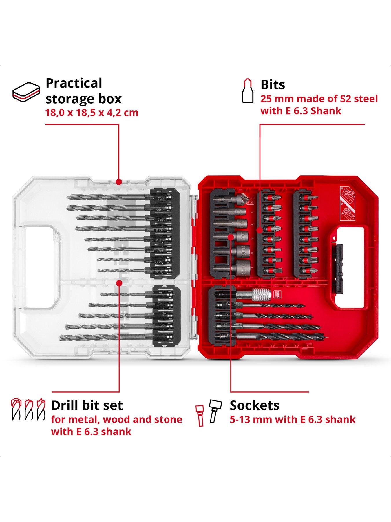 Image 2 of 7 of Einhell L-CASE Box 40pc LS, Power Tools Accessory