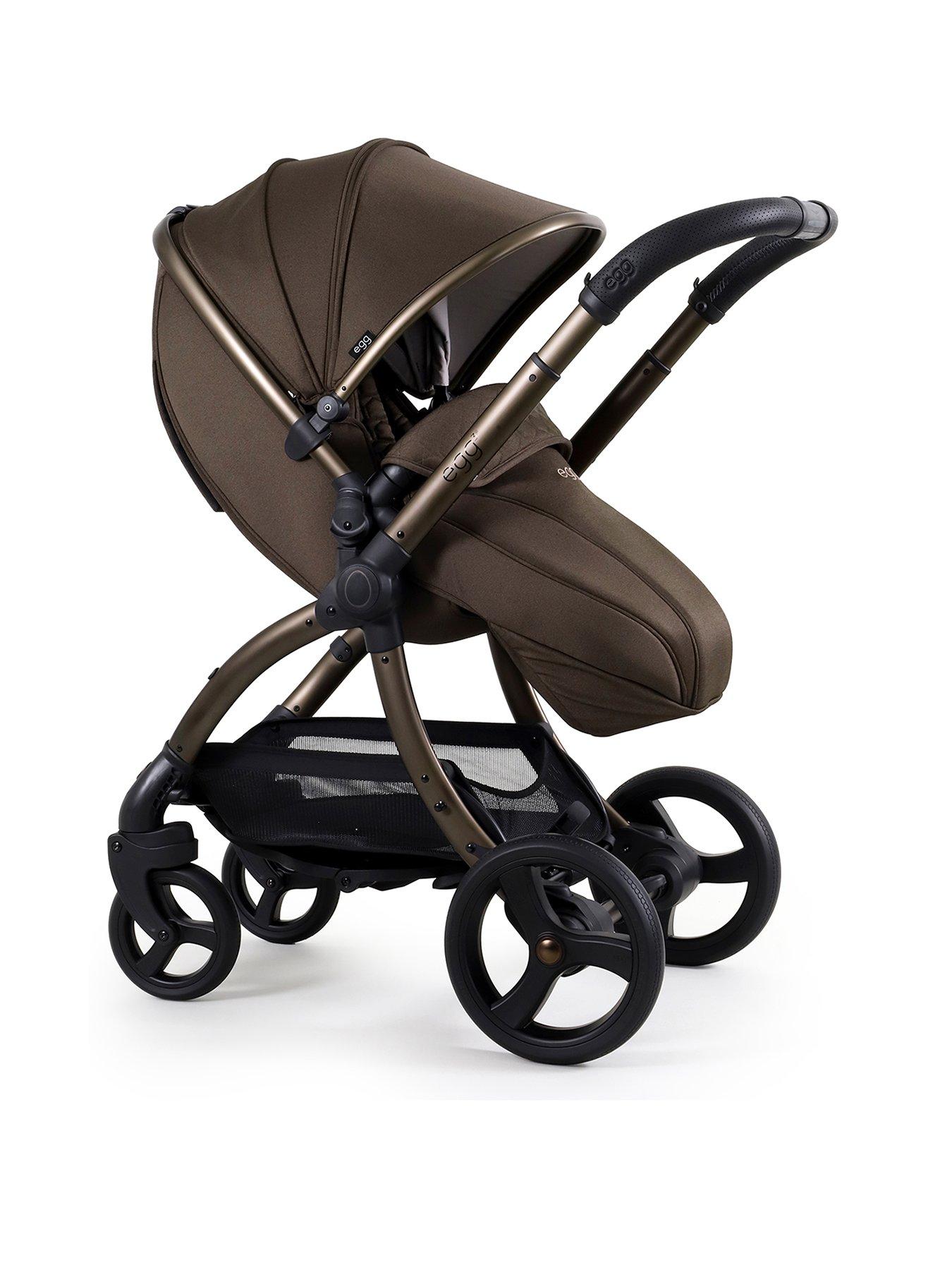 Image 2 of 7 of Egg Luxury Bundle with Egg Shell Car Seat - Chocolate Velvet