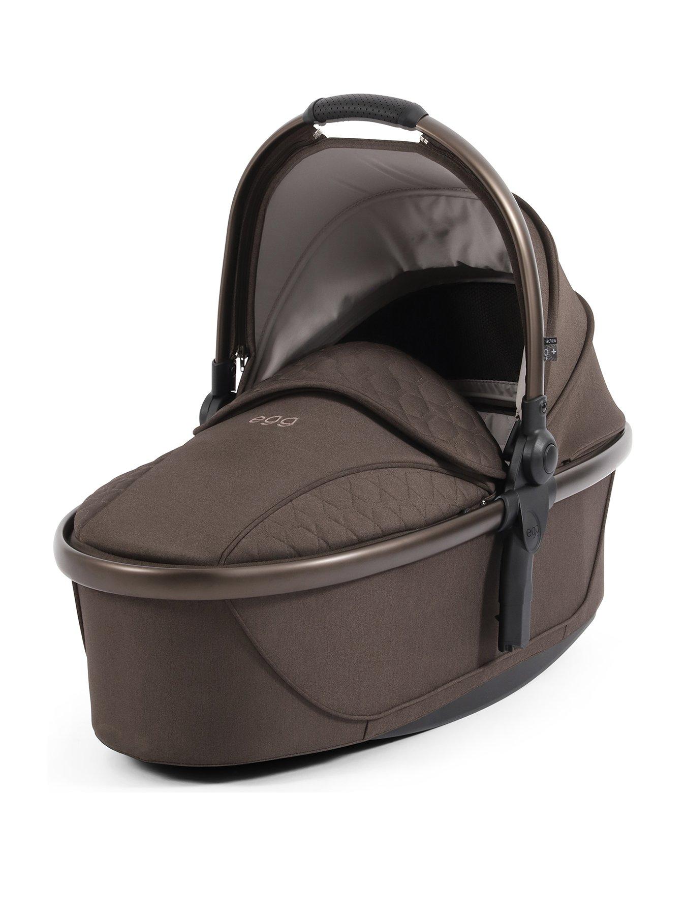 Image 3 of 7 of Egg Luxury Bundle with Egg Shell Car Seat - Chocolate Velvet