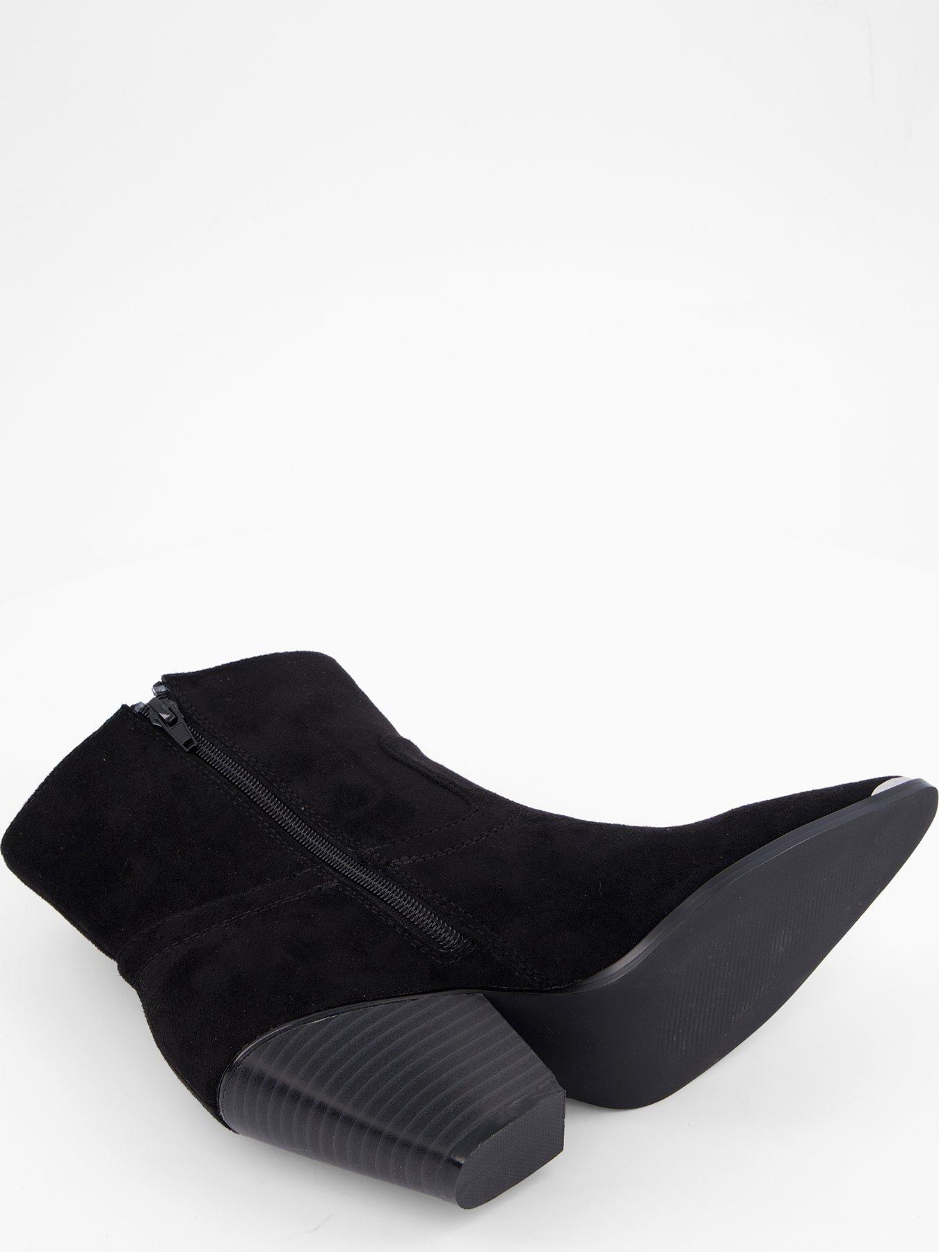 Image 5 of 7 of V by Very Western Ankle Boot - Black