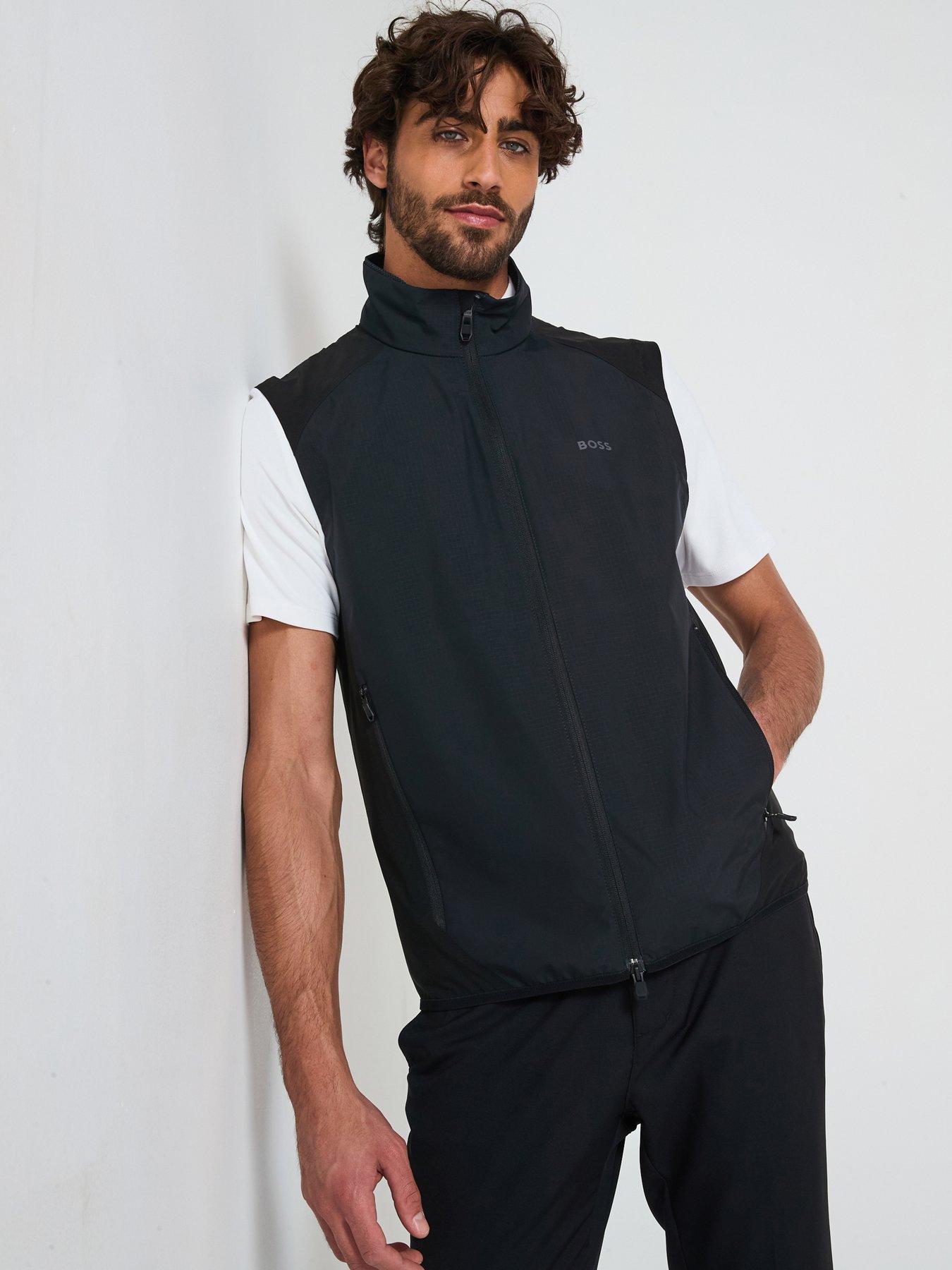 undefined Mens Golf V Putt Gilet -black