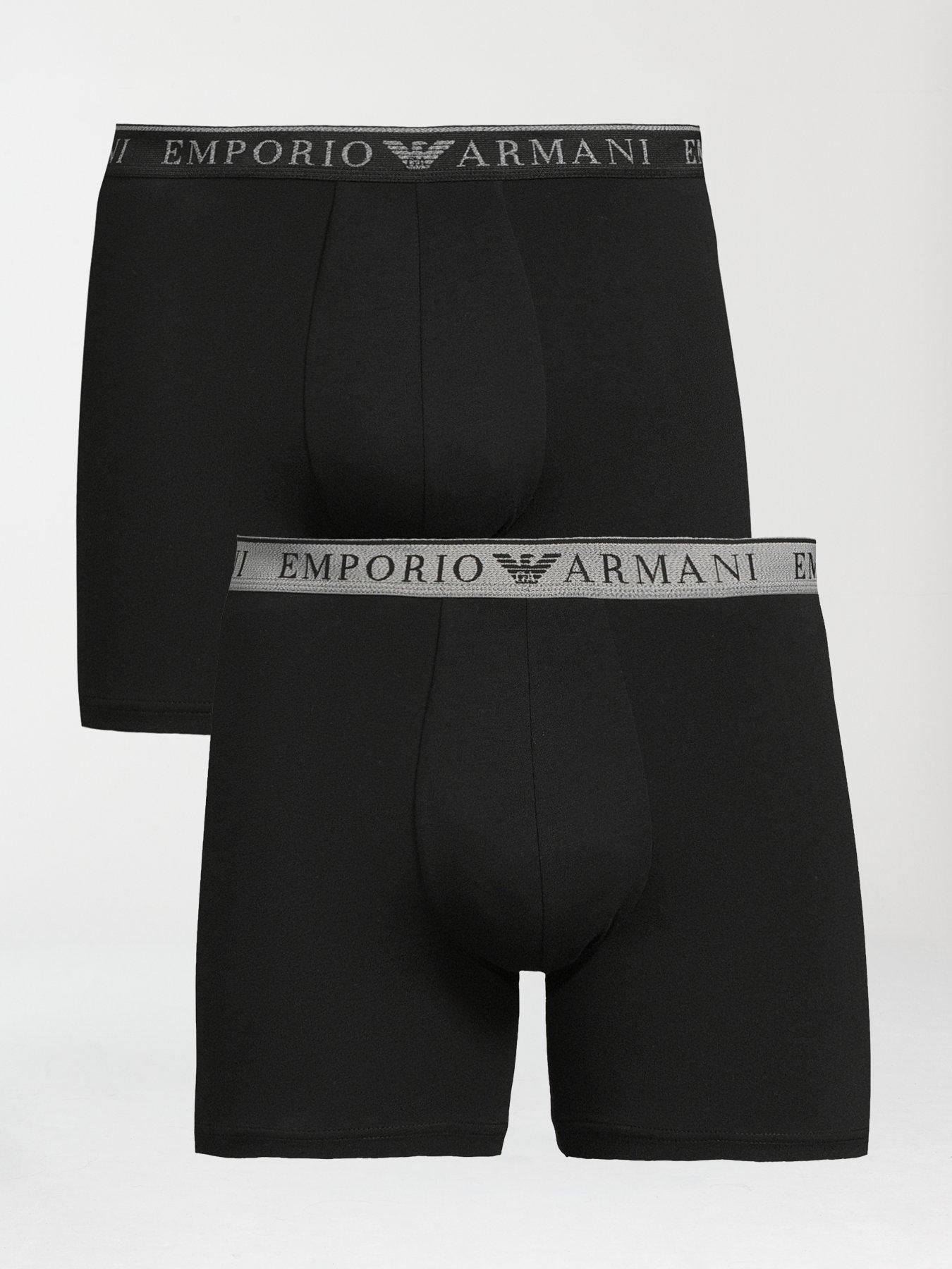undefined 2 Pack Endurance Boxer Short - Black