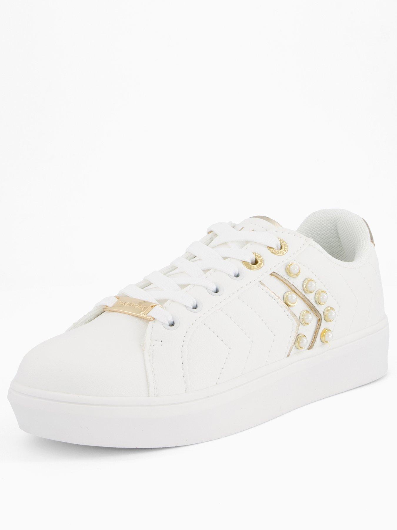 Image 2 of 7 of Elle Sport Pearly&nbsp;Trainer - White