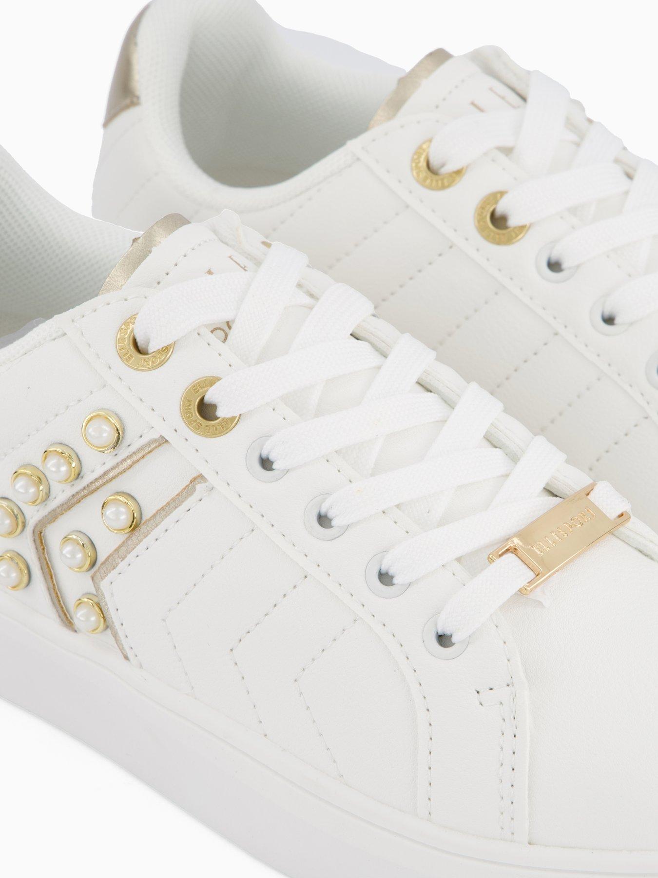 Image 5 of 7 of Elle Sport Pearly&nbsp;Trainer - White
