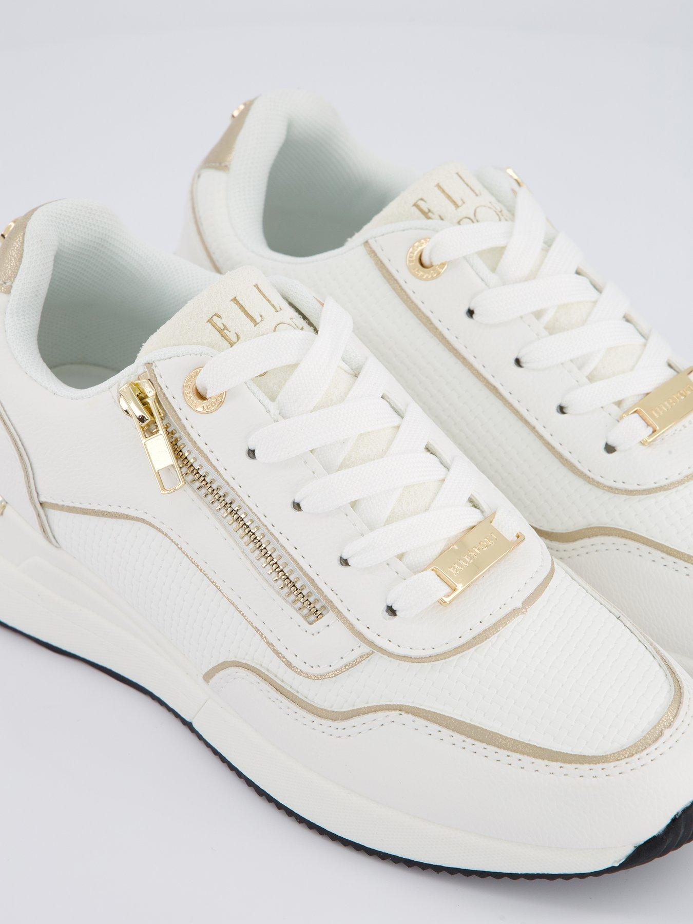 Elle Sport Sports Wedge Trainer White Very