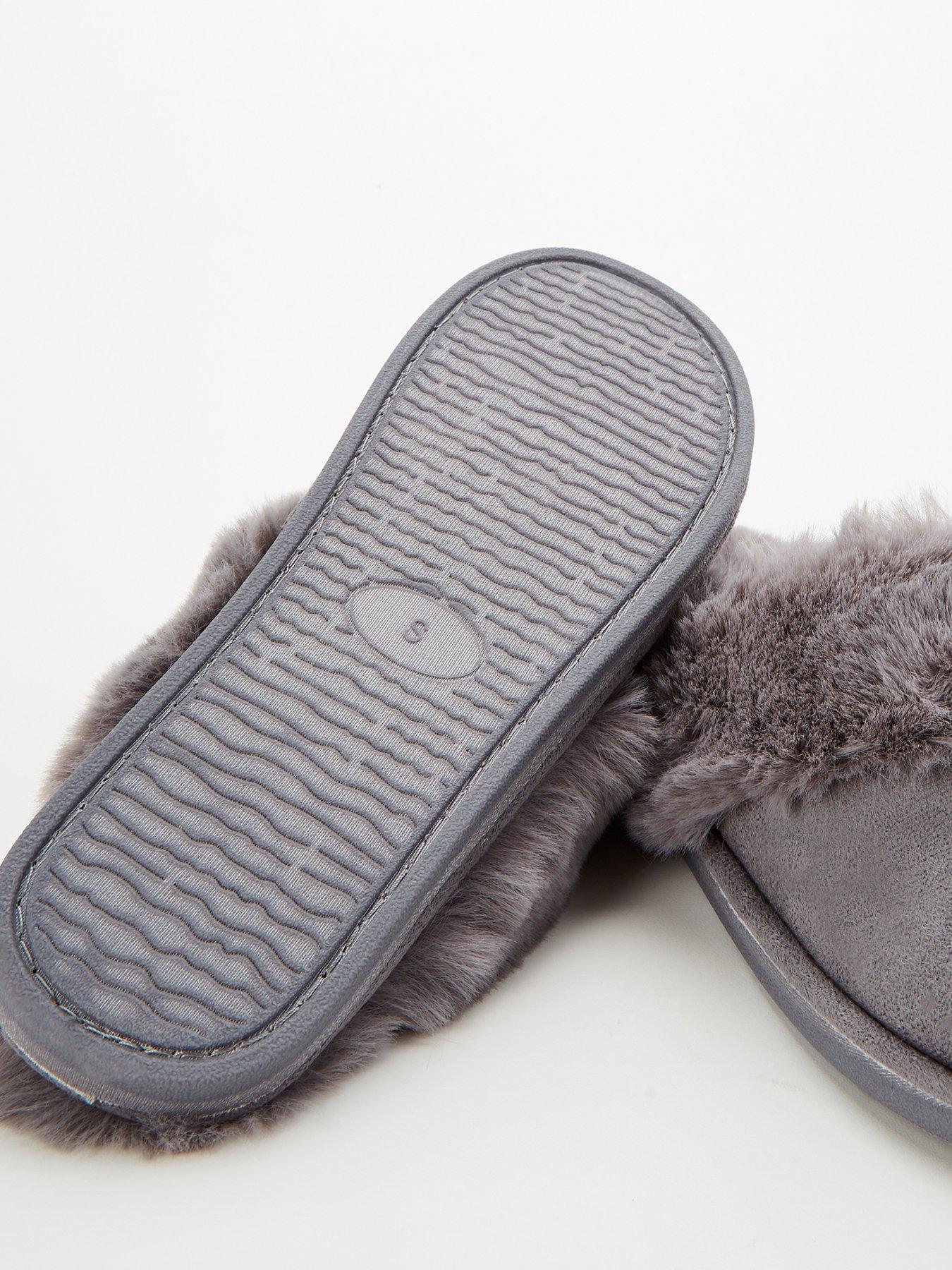 Image 5 of 6 of V by Very Mule Slippers - Grey
