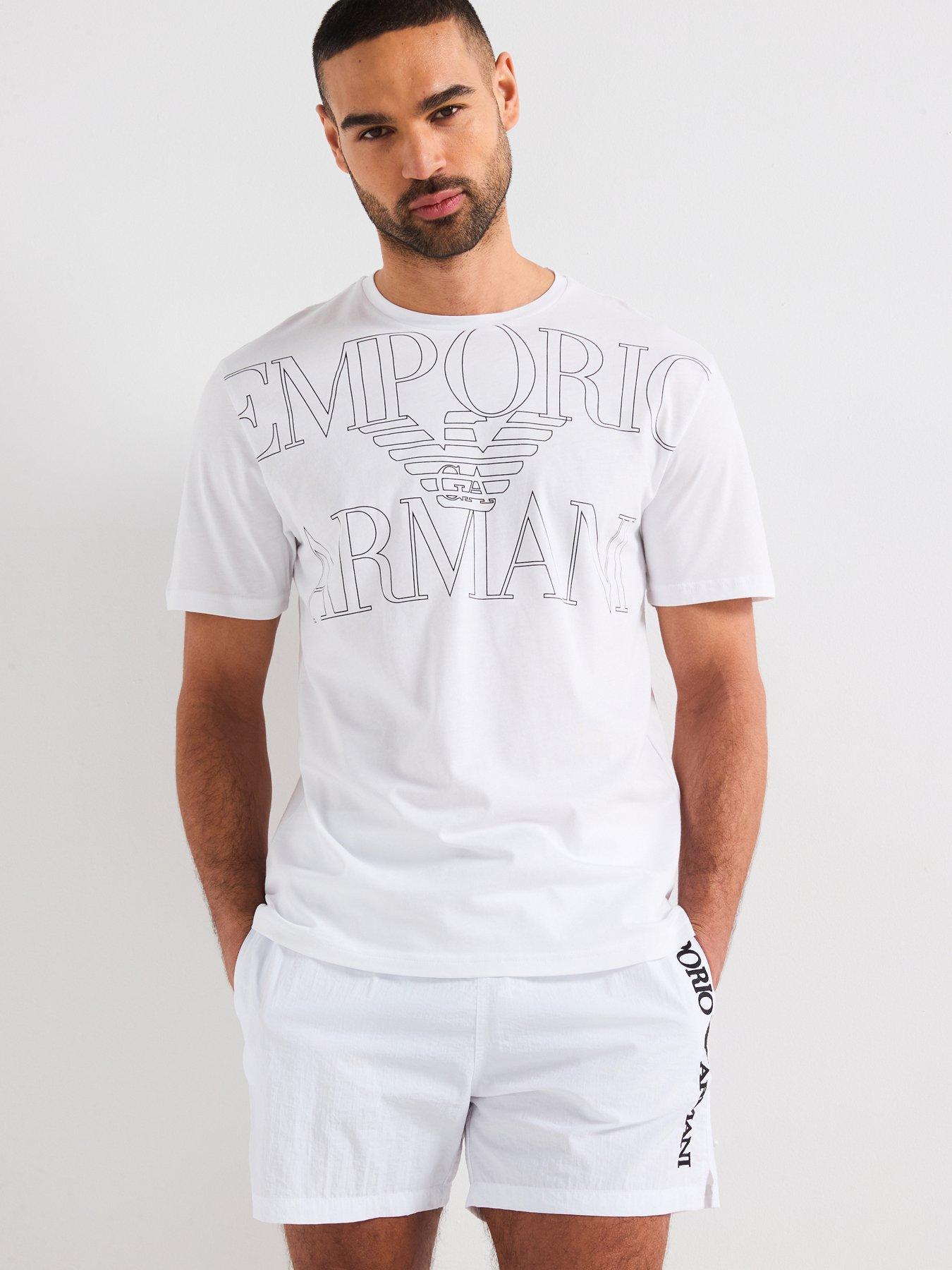 undefined Logo Crew Neck T-Shirt - White
