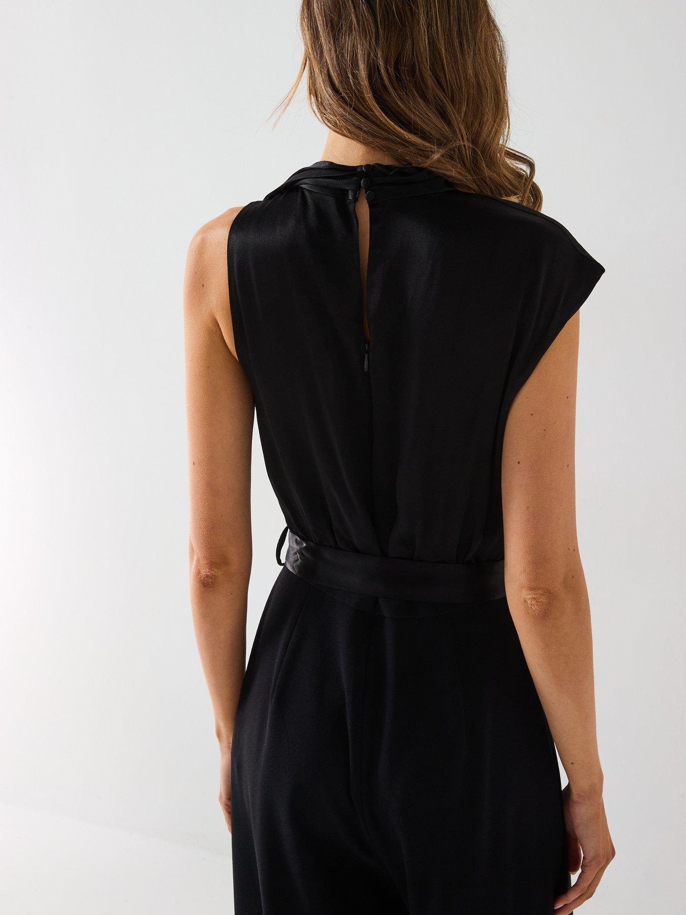 Forever new silky black jumpsuit