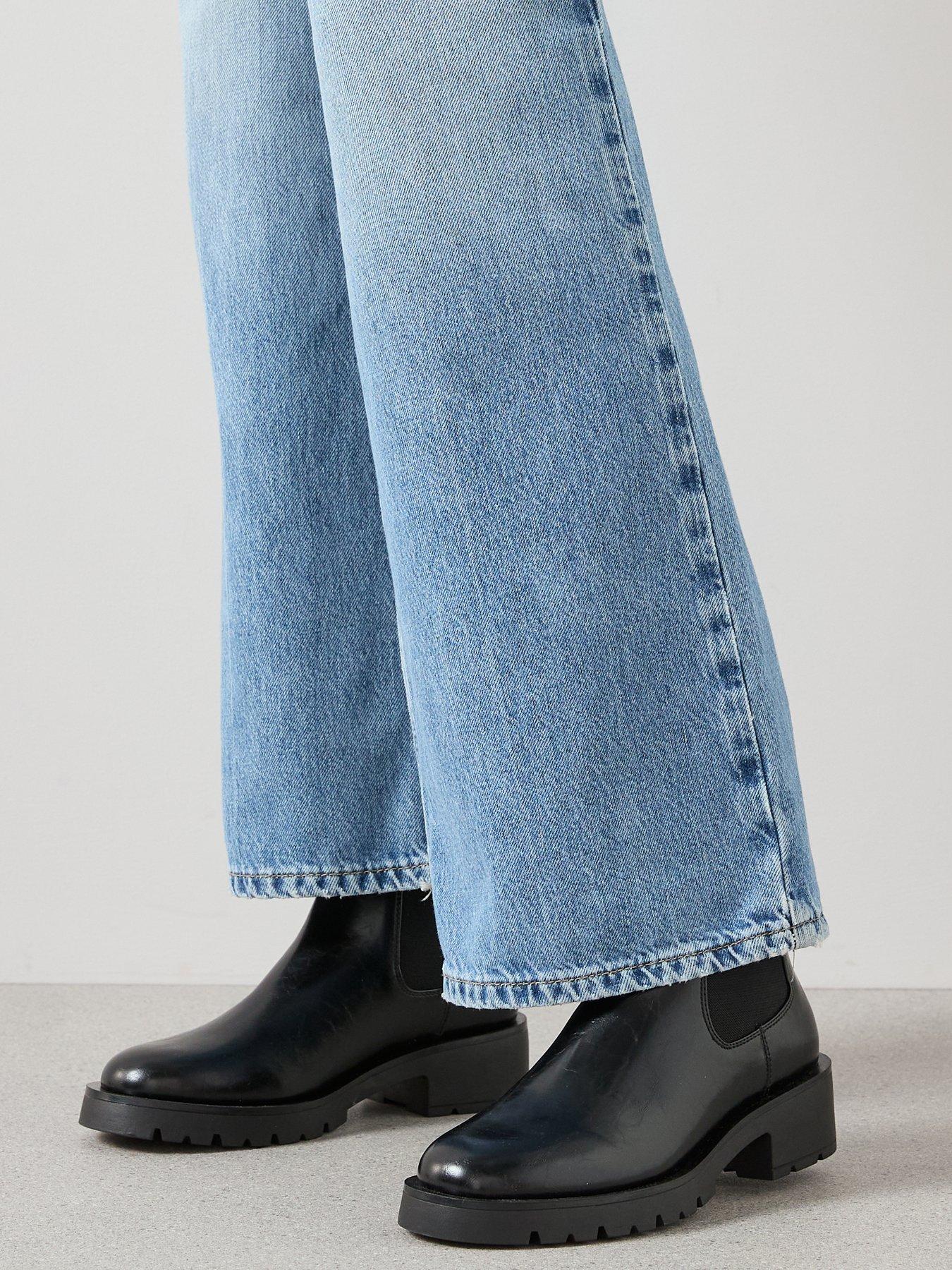 V by Very Chelsea Ankle Boots - Black