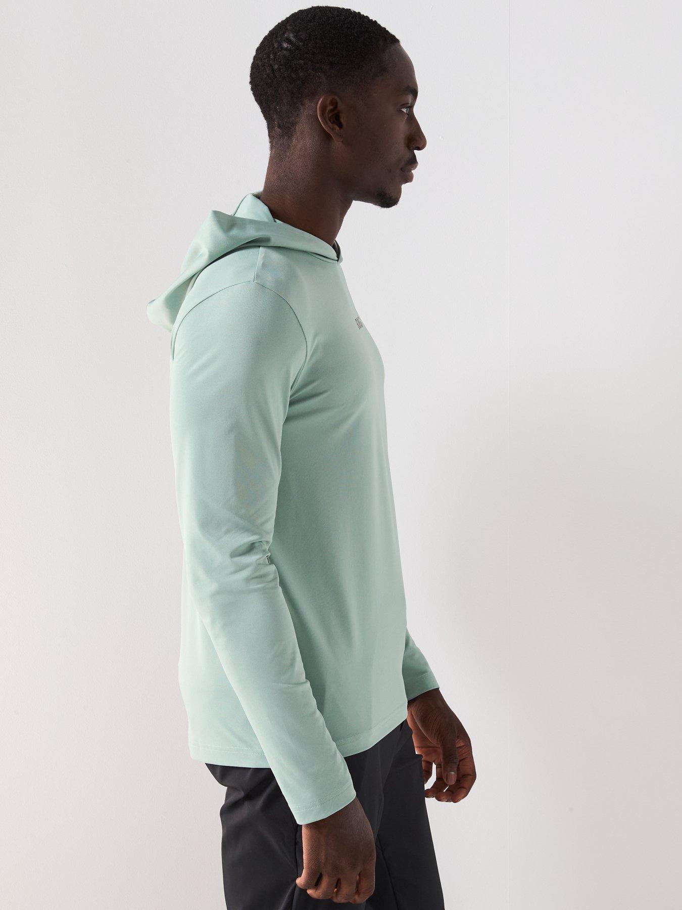 Image 5 of 5 of BOSS Mens Golf Scott Hoodie - Green