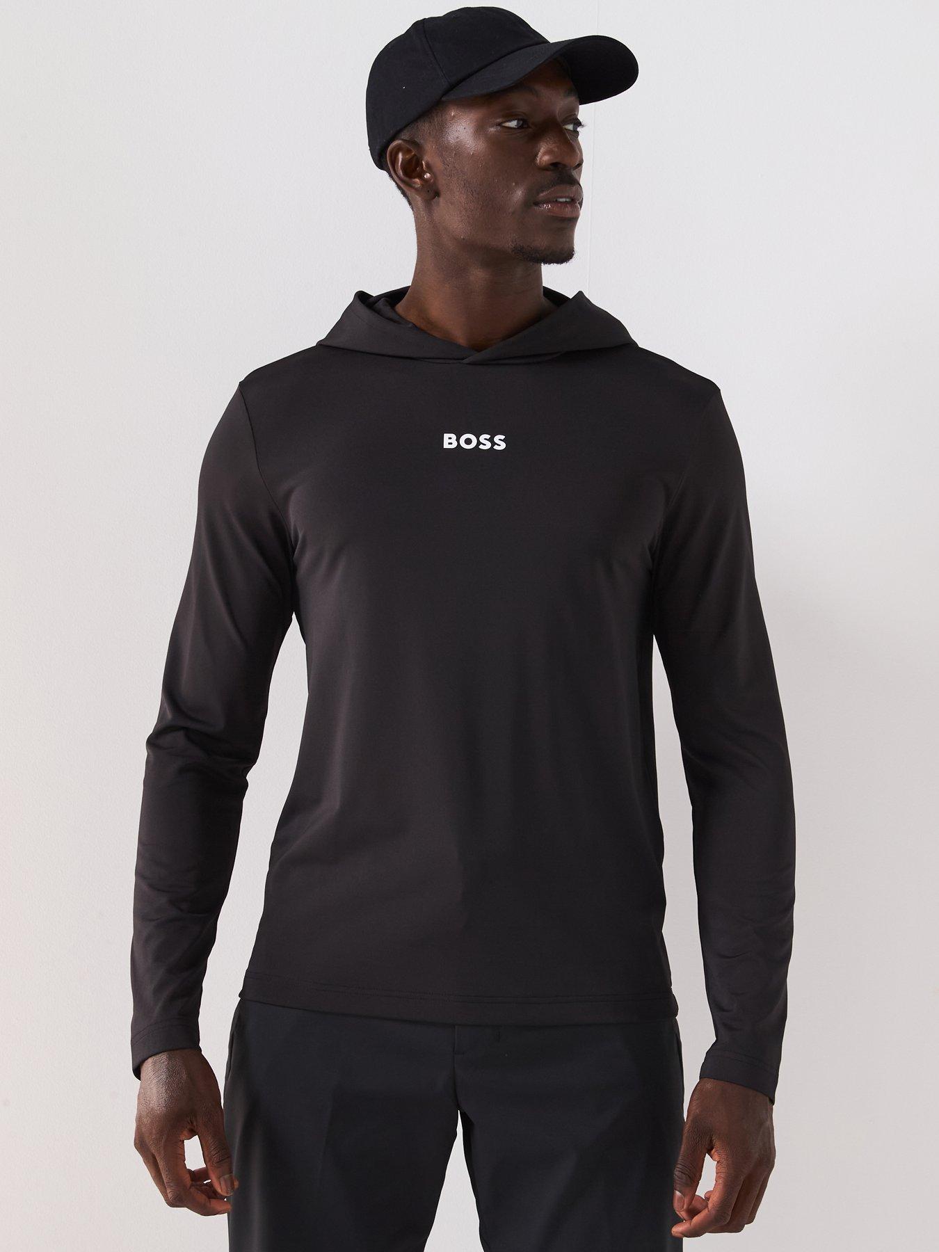 undefined Mens Golf Scott Regular Fit Hoodie - Black