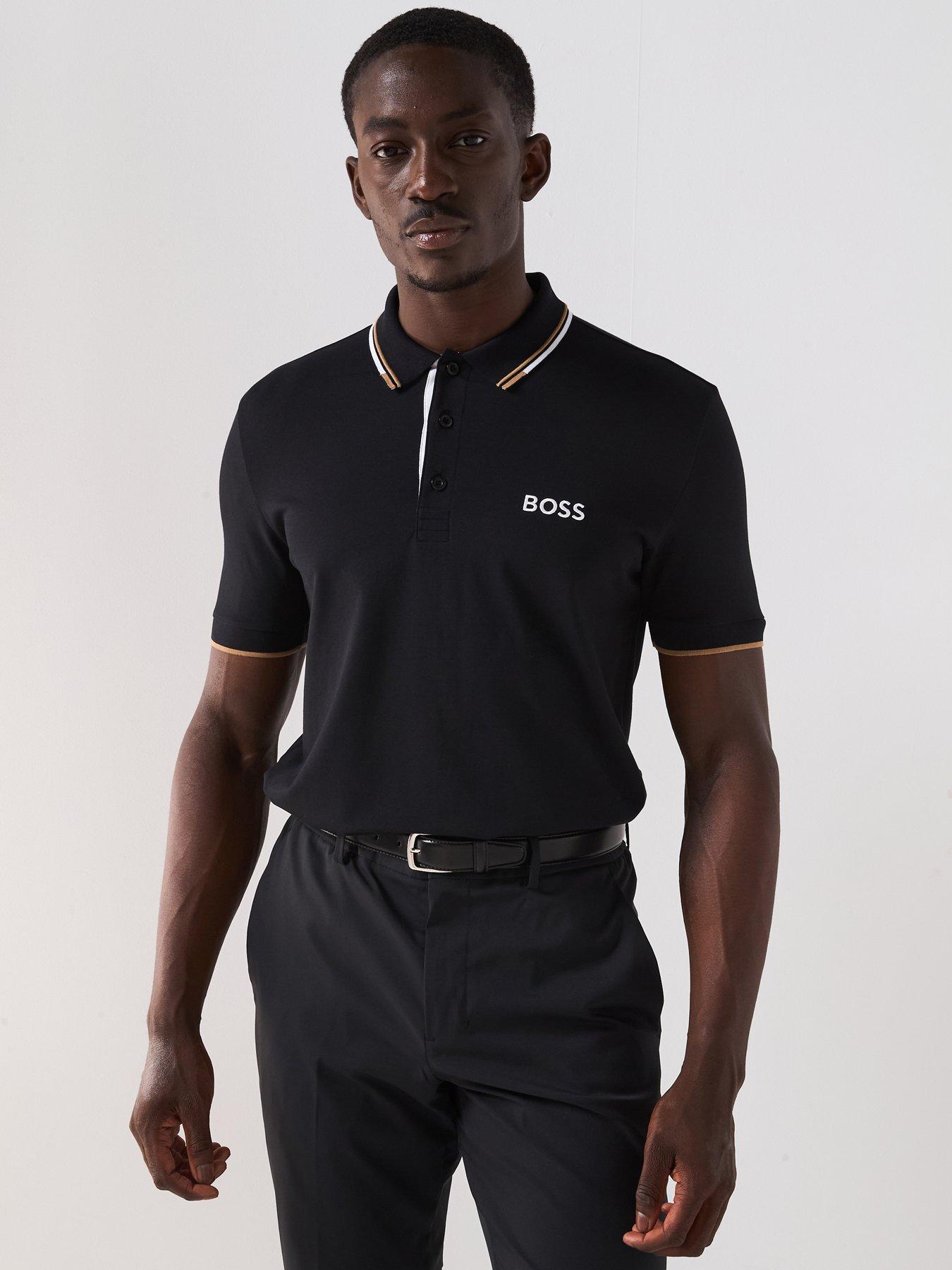 undefined Mens Golf Paddy Pro Regular Fit Polo - Black