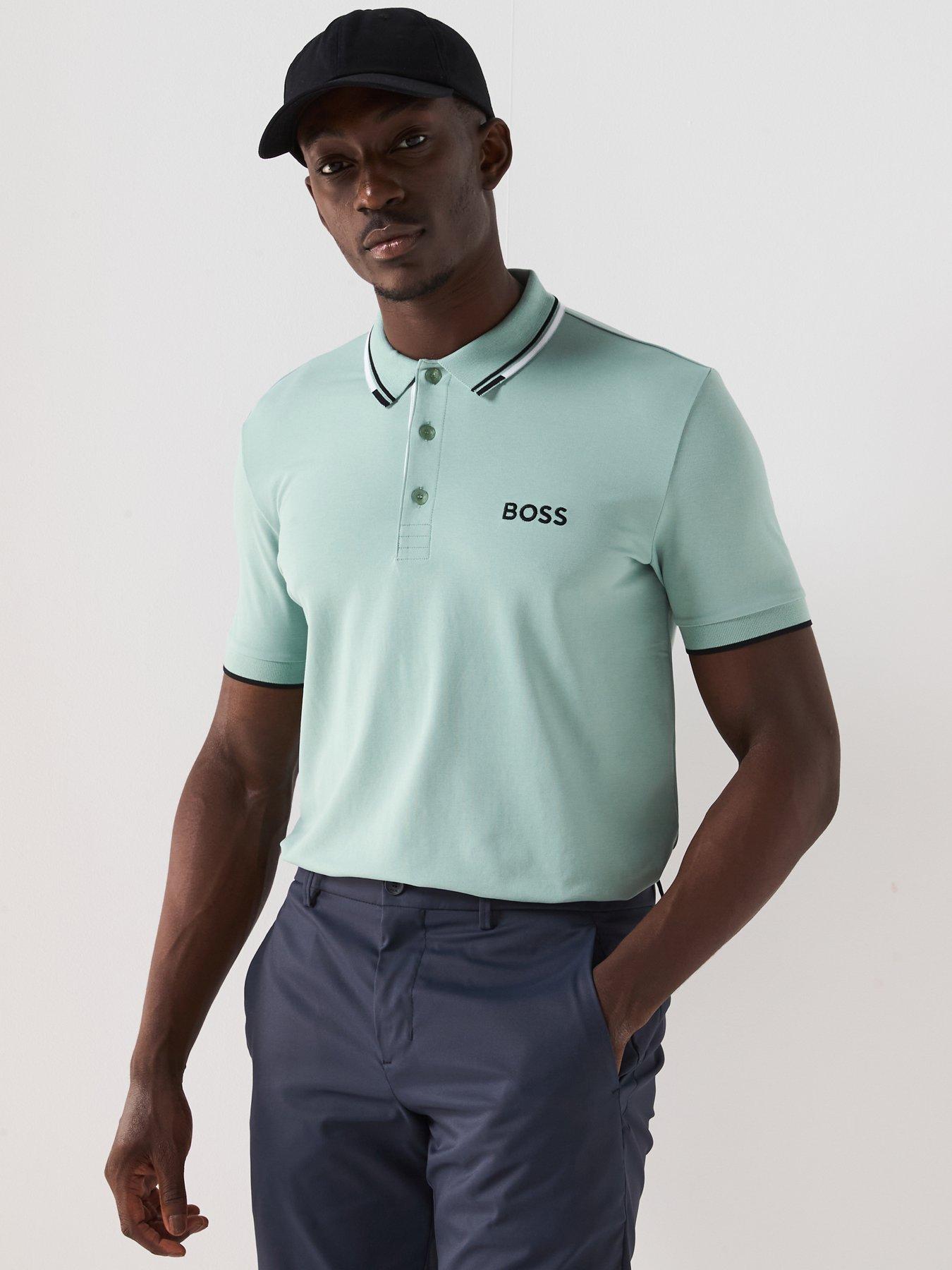 undefined Mens Golf Paddy Pro Regular Fit Polo - Green