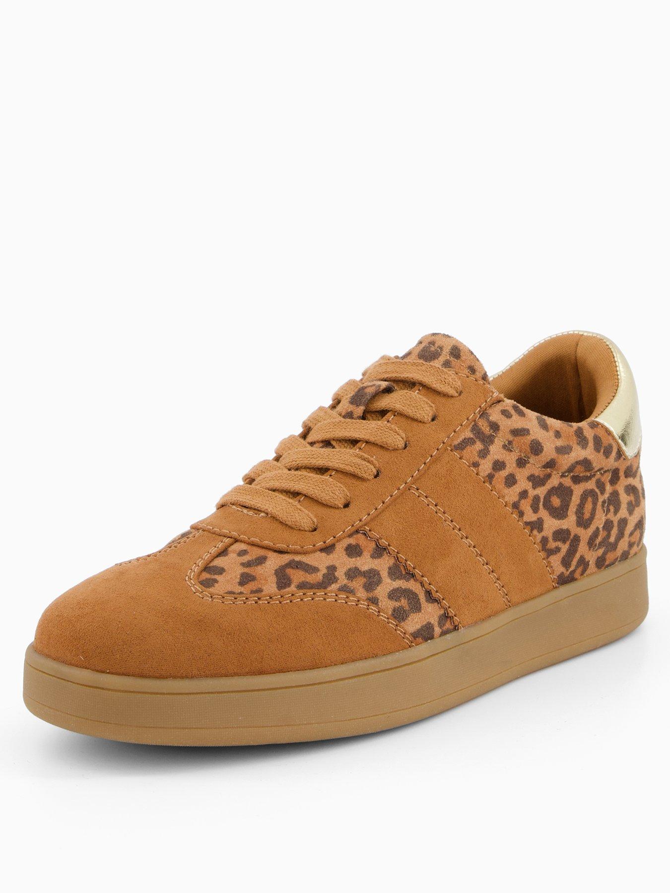 Image 2 of 7 of V by Very Leopard Trainer - Brown
