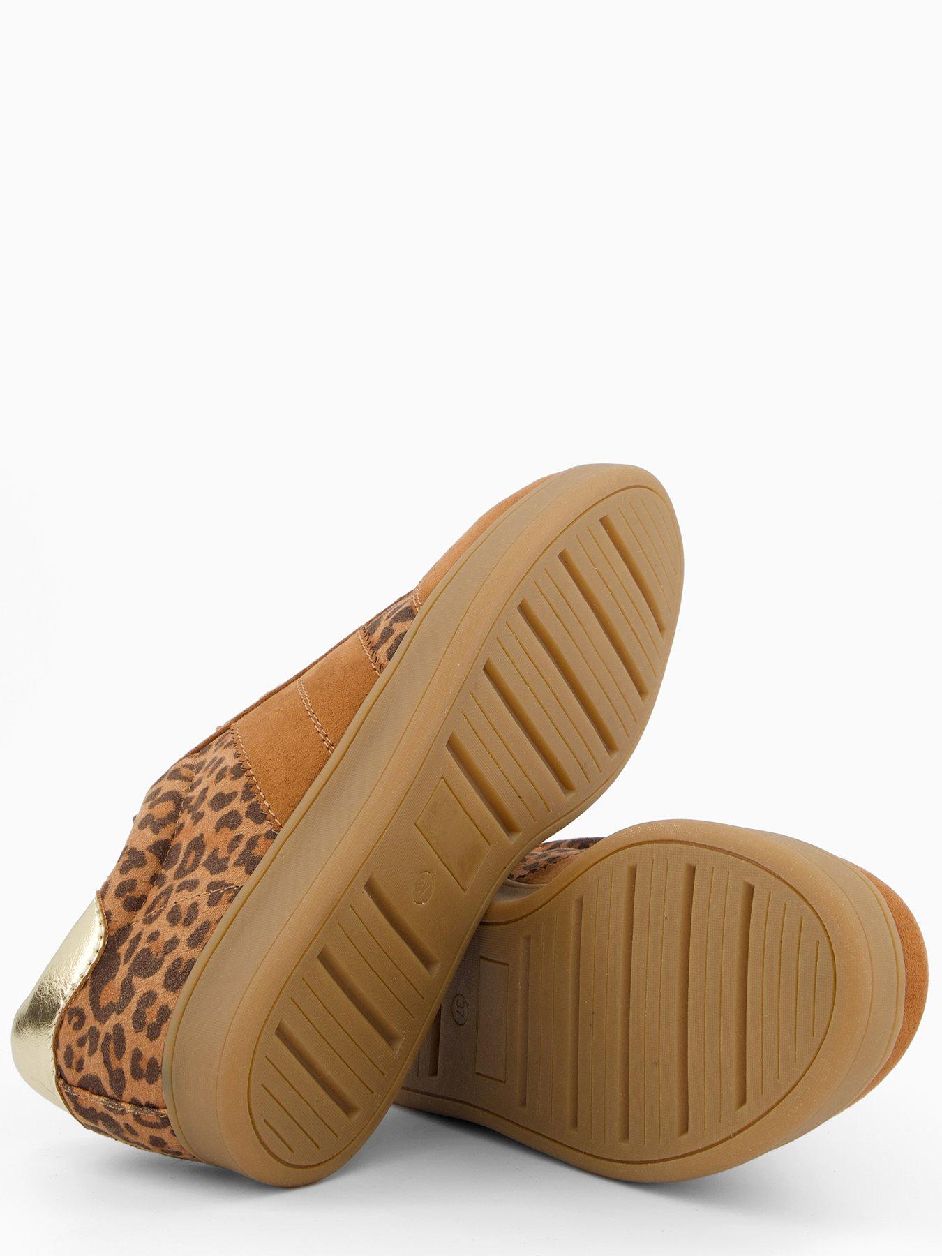 Image 4 of 7 of V by Very Leopard Trainer - Brown