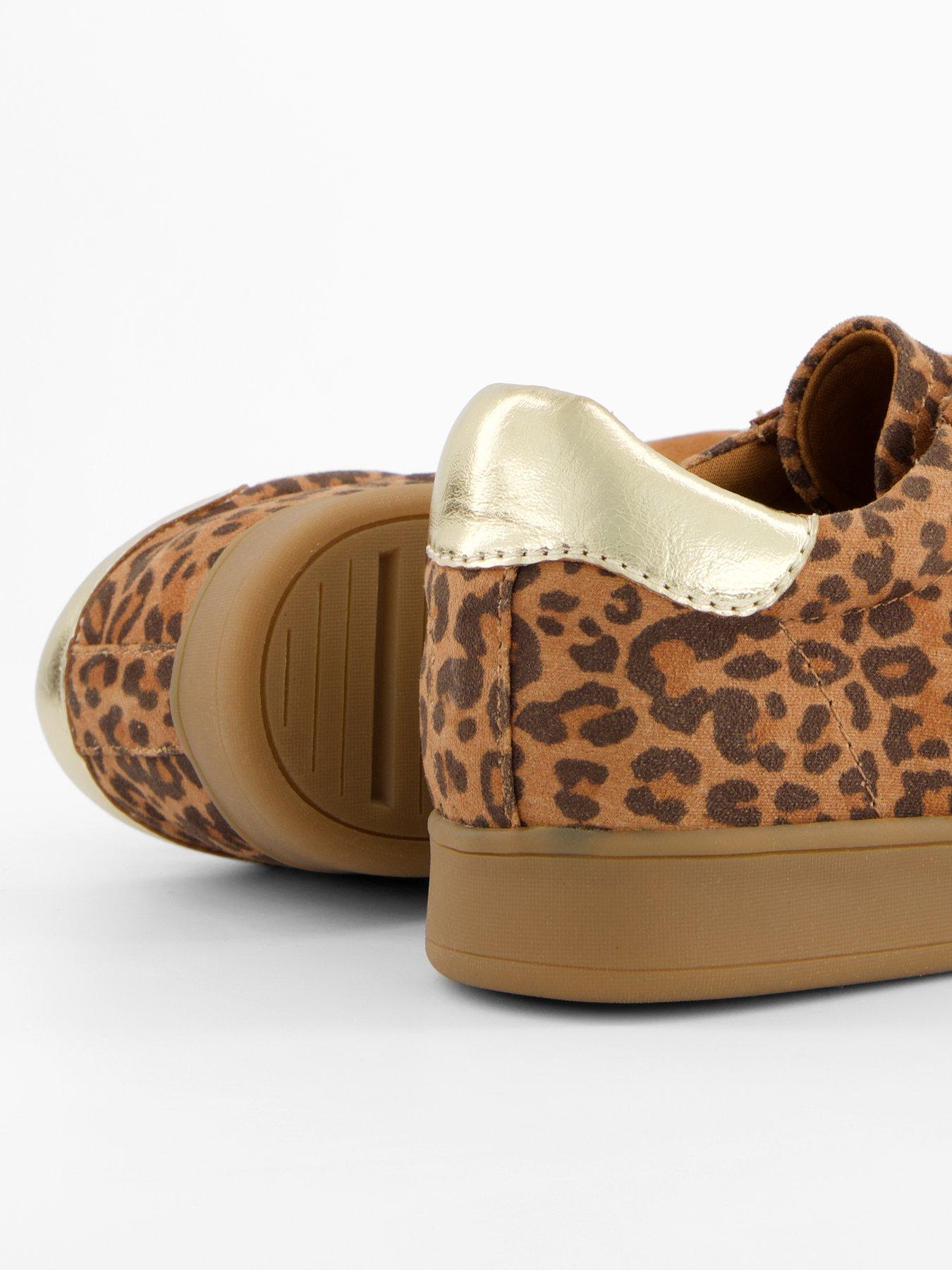 Image 6 of 7 of V by Very Leopard Trainer - Brown