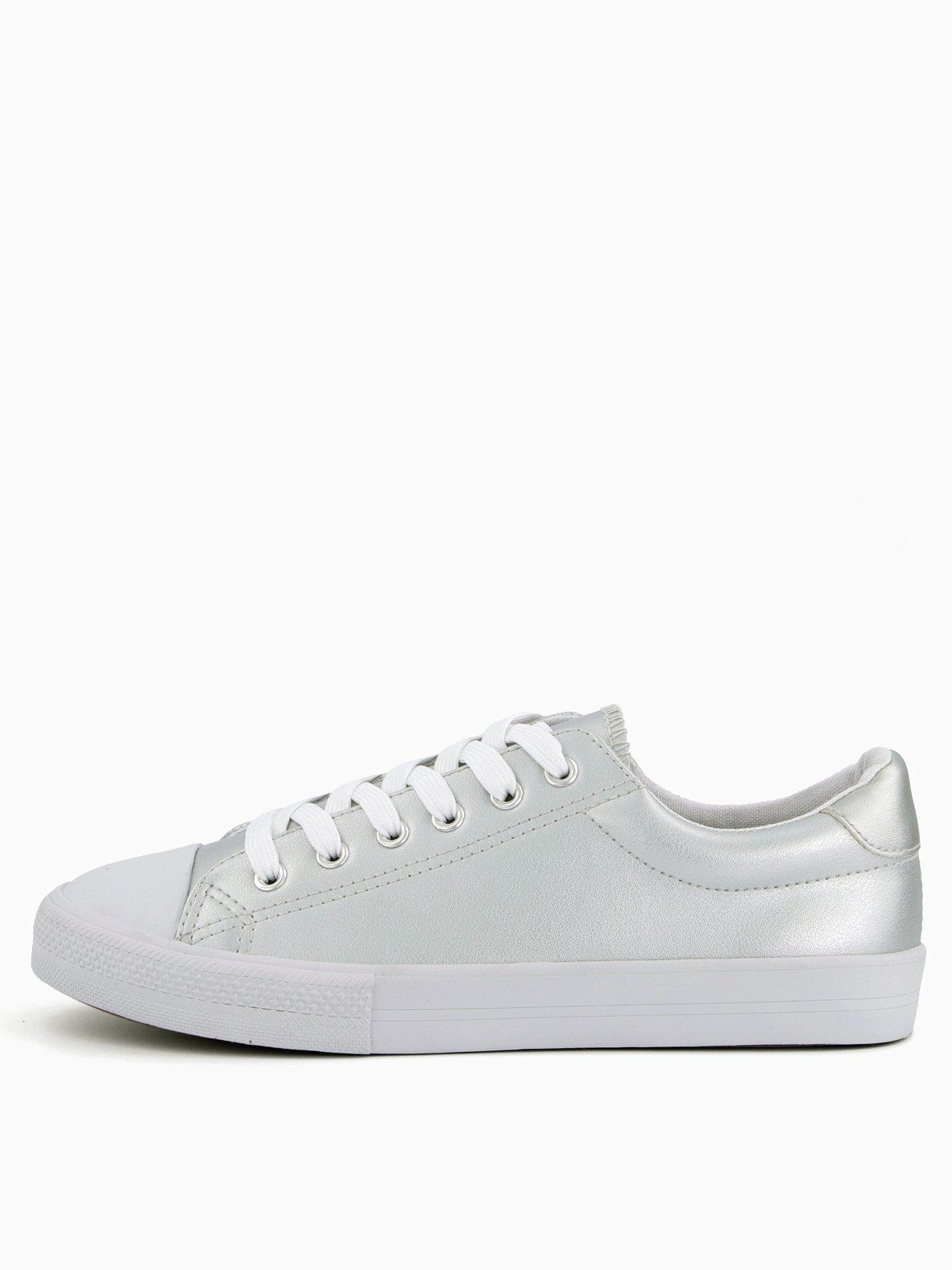 Image 1 of 7 of V by Very Extra Wide Fit Trainers - Silver