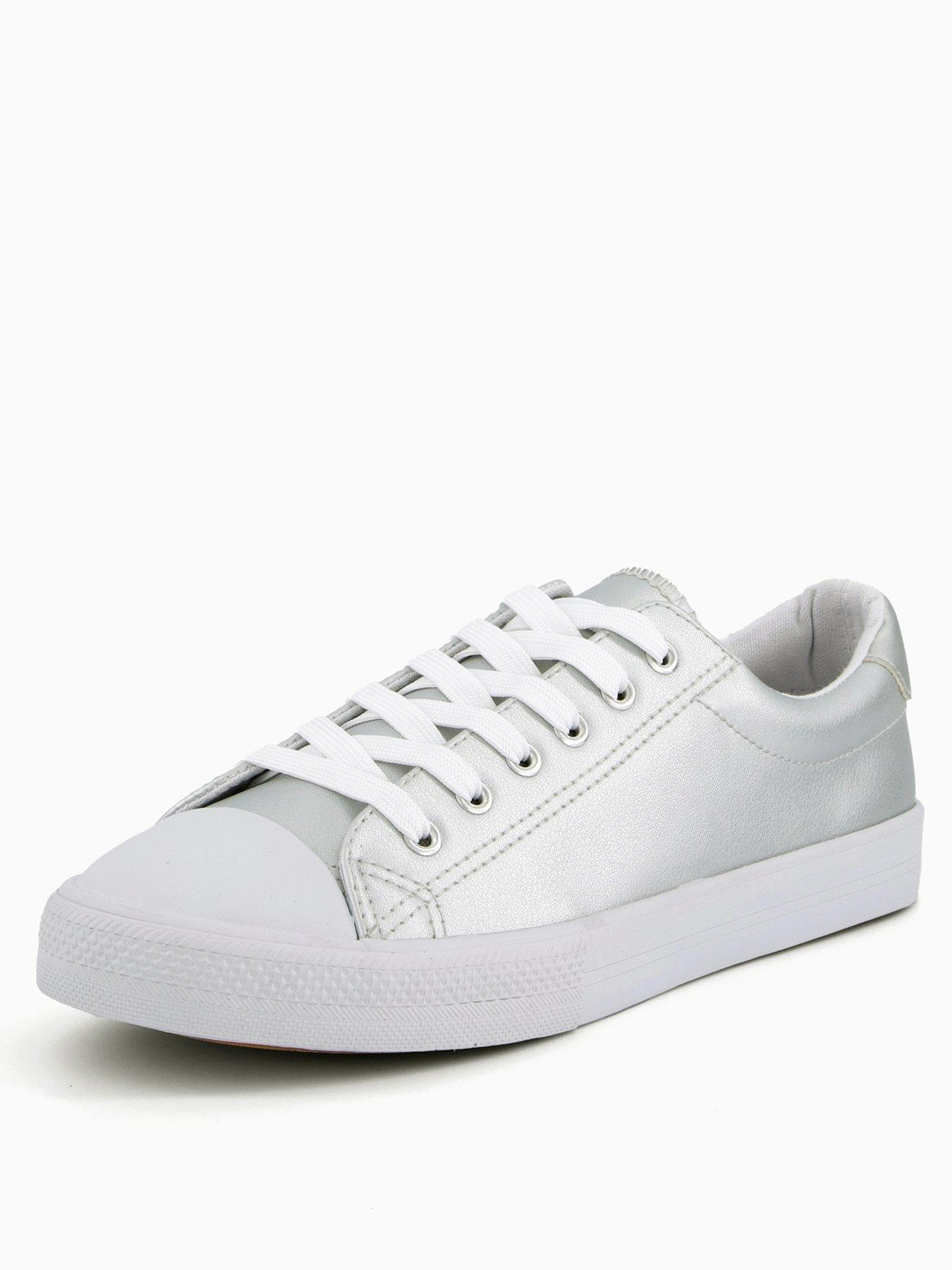 Image 2 of 7 of V by Very Extra Wide Fit Trainers - Silver