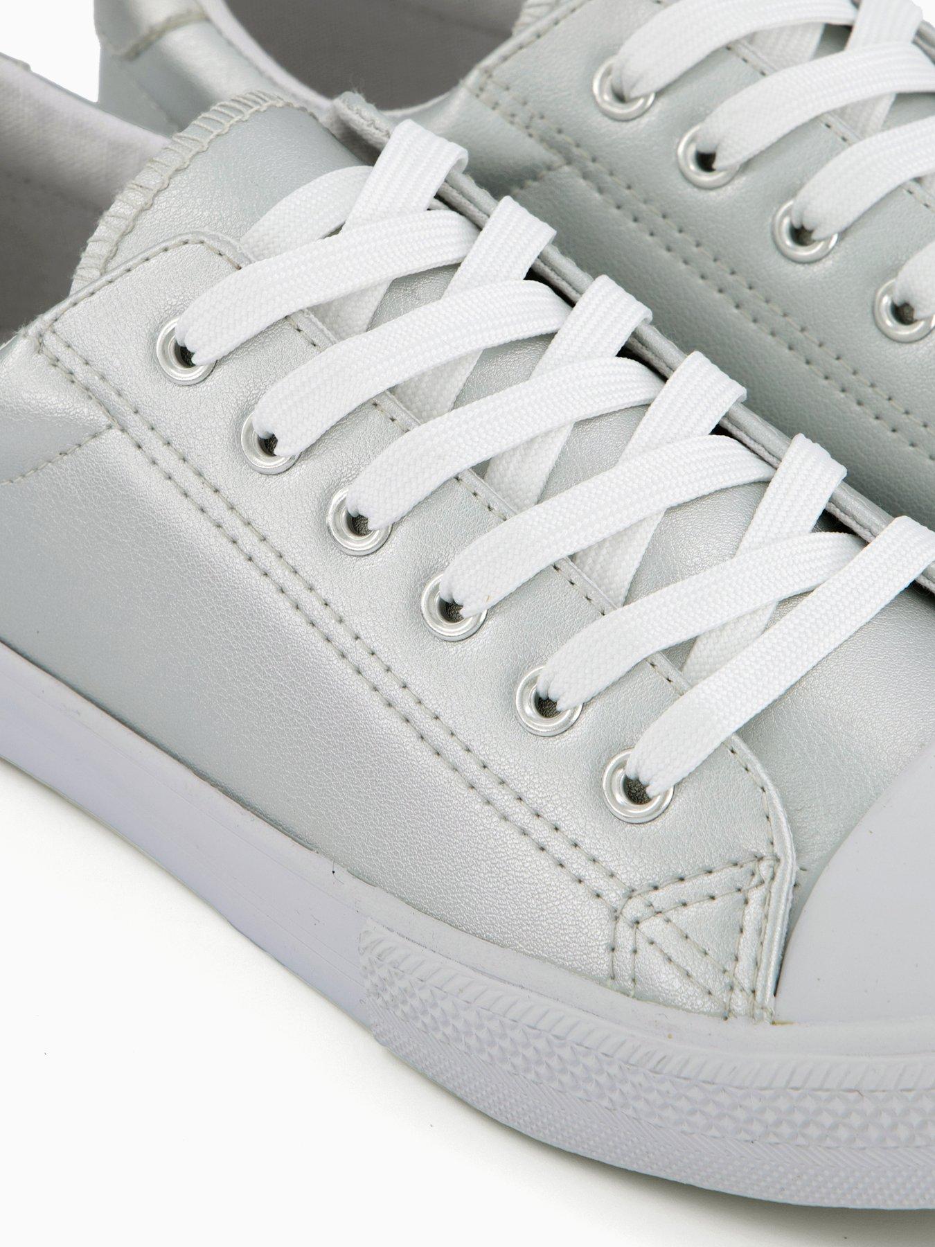 Image 5 of 7 of V by Very Extra Wide Fit Trainers - Silver