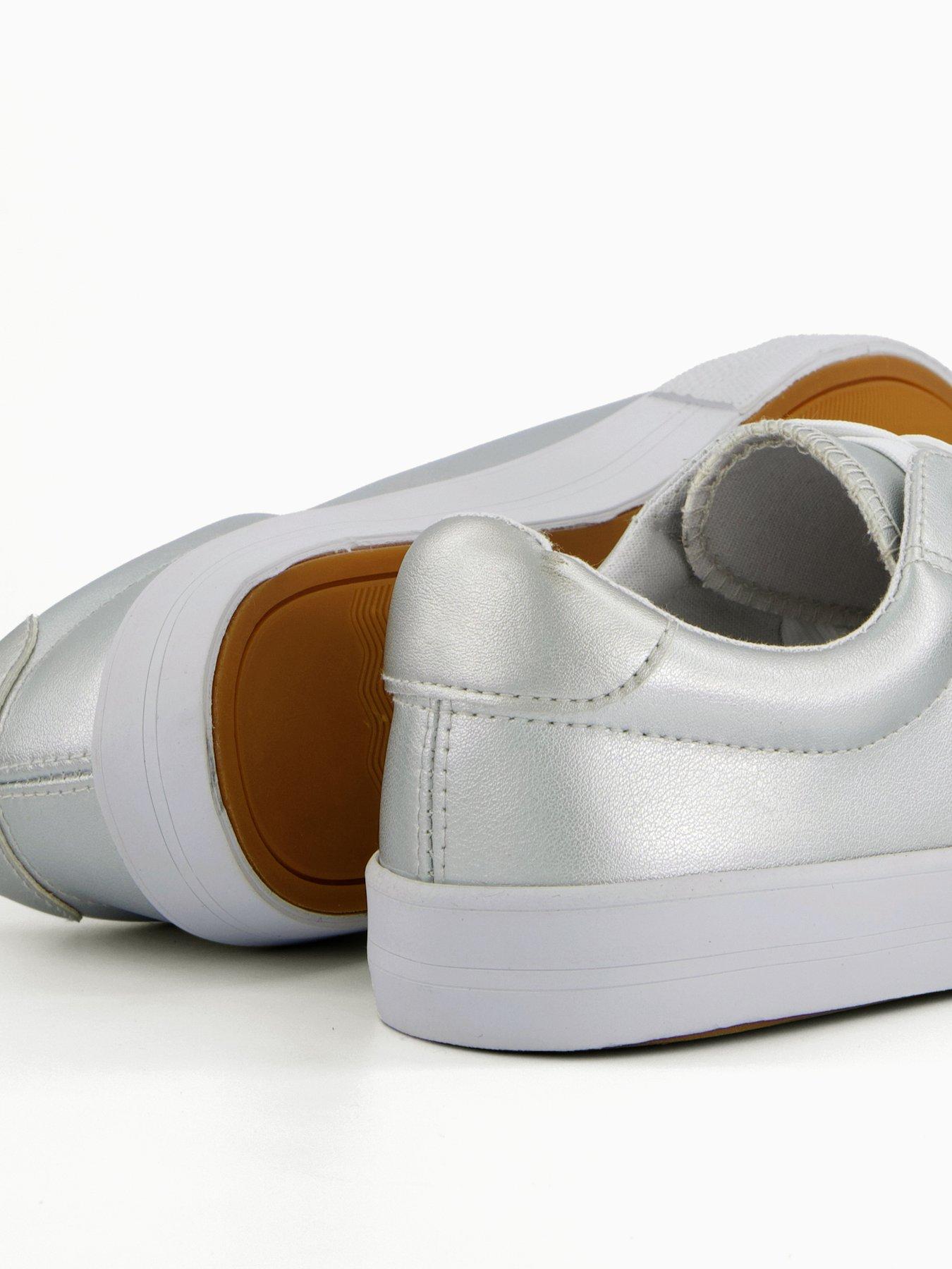 Image 6 of 7 of V by Very Extra Wide Fit Trainers - Silver